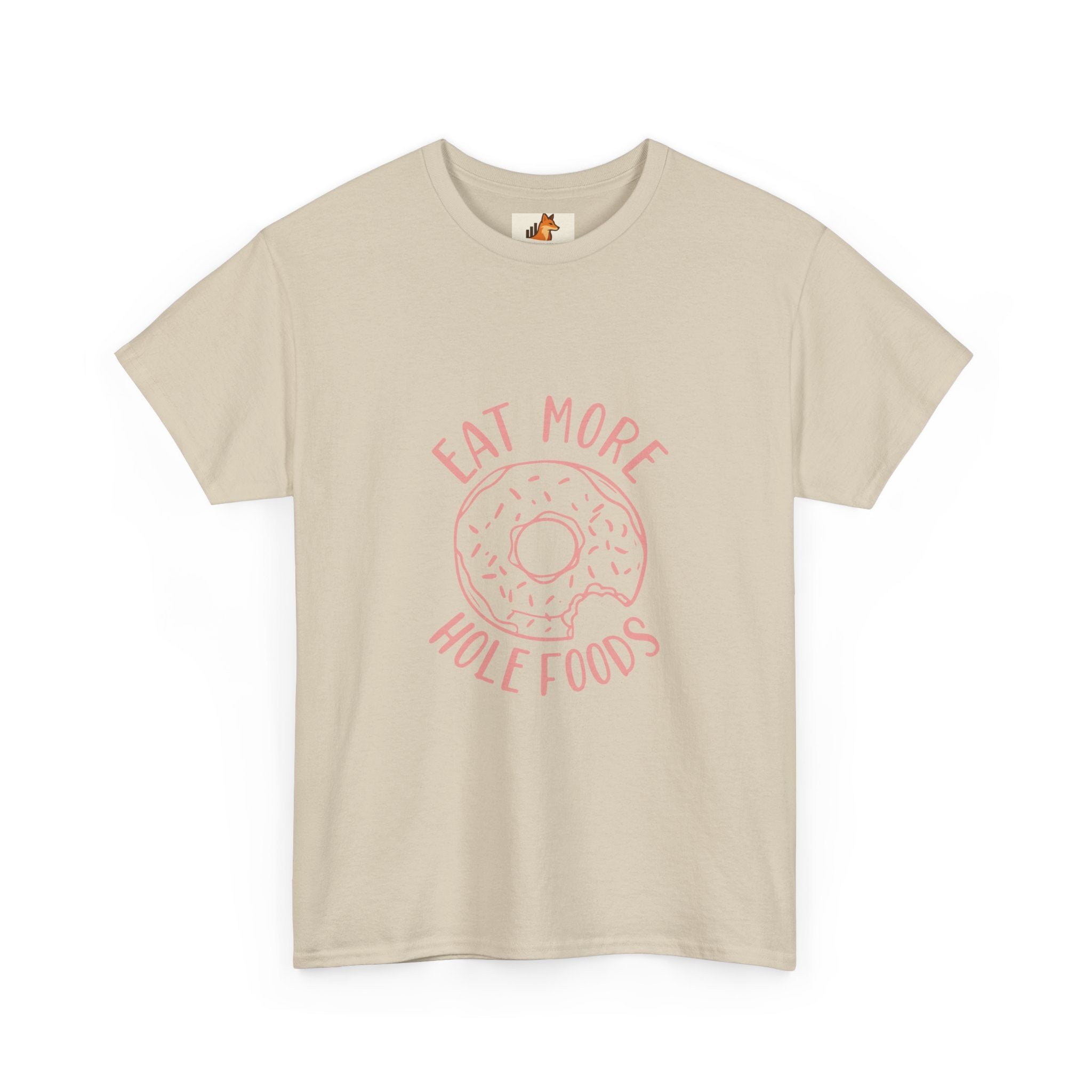 T-Shirt — "Eat More Hole Foods" Donut Graphic Tee