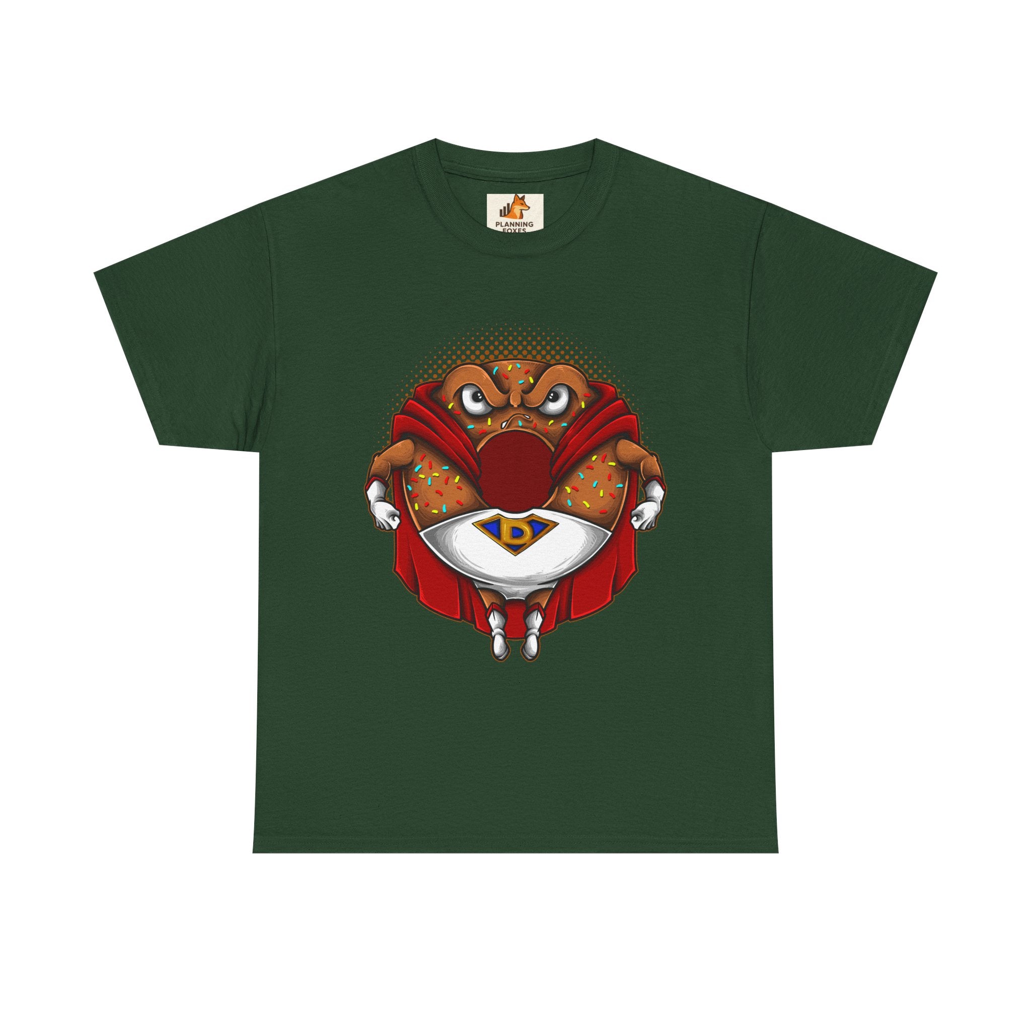 Superhero Frog T-Shirt — Cute Caped Frog Design