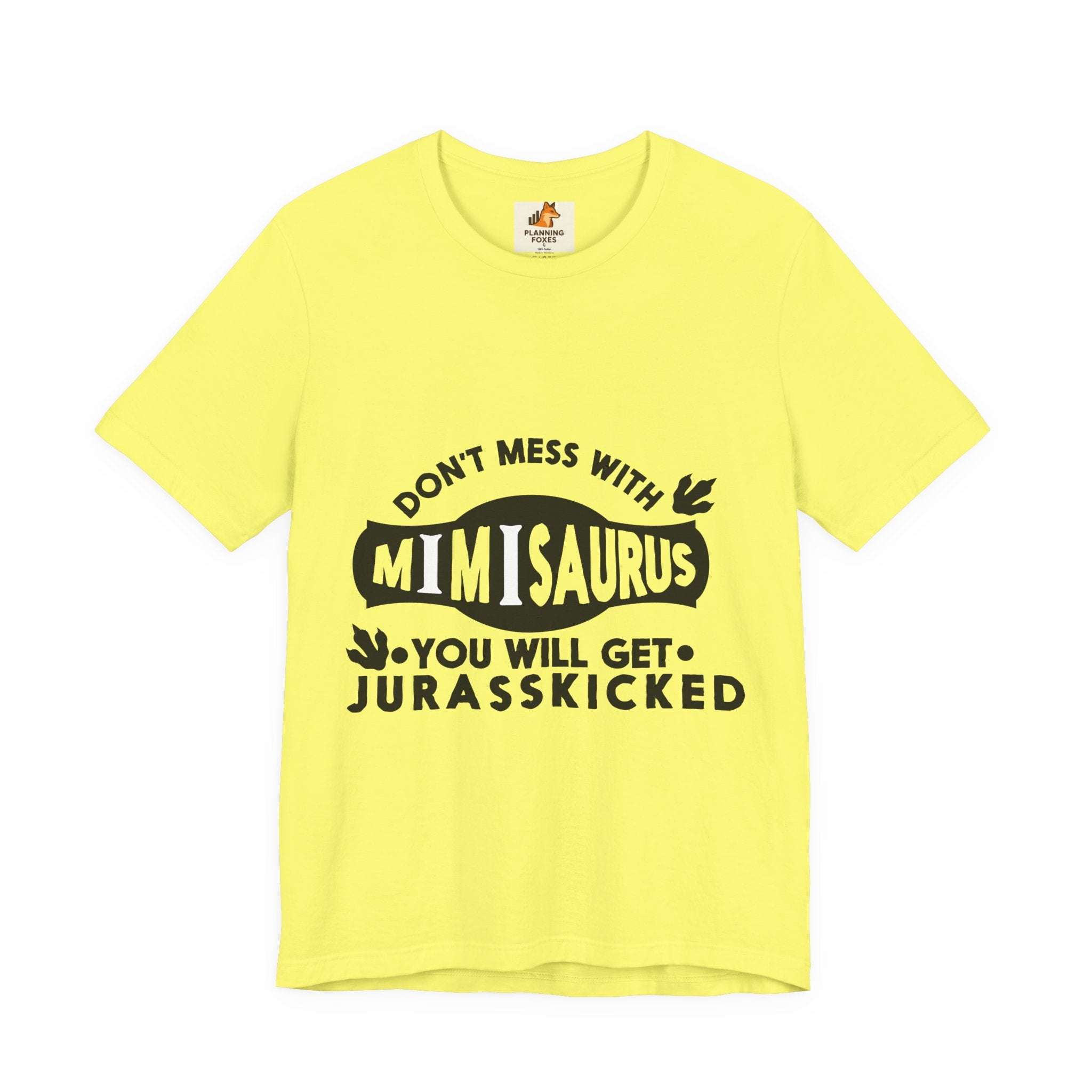 Mimisaurus T-Shirt — “Don’t Mess With Mimisaurus You Will Get Jurasskicked” Funny Grandma Tee