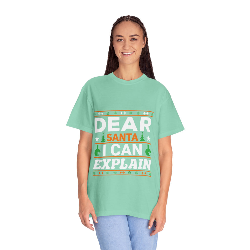 Dear Santa I Can Explain Christmas T-Shirt