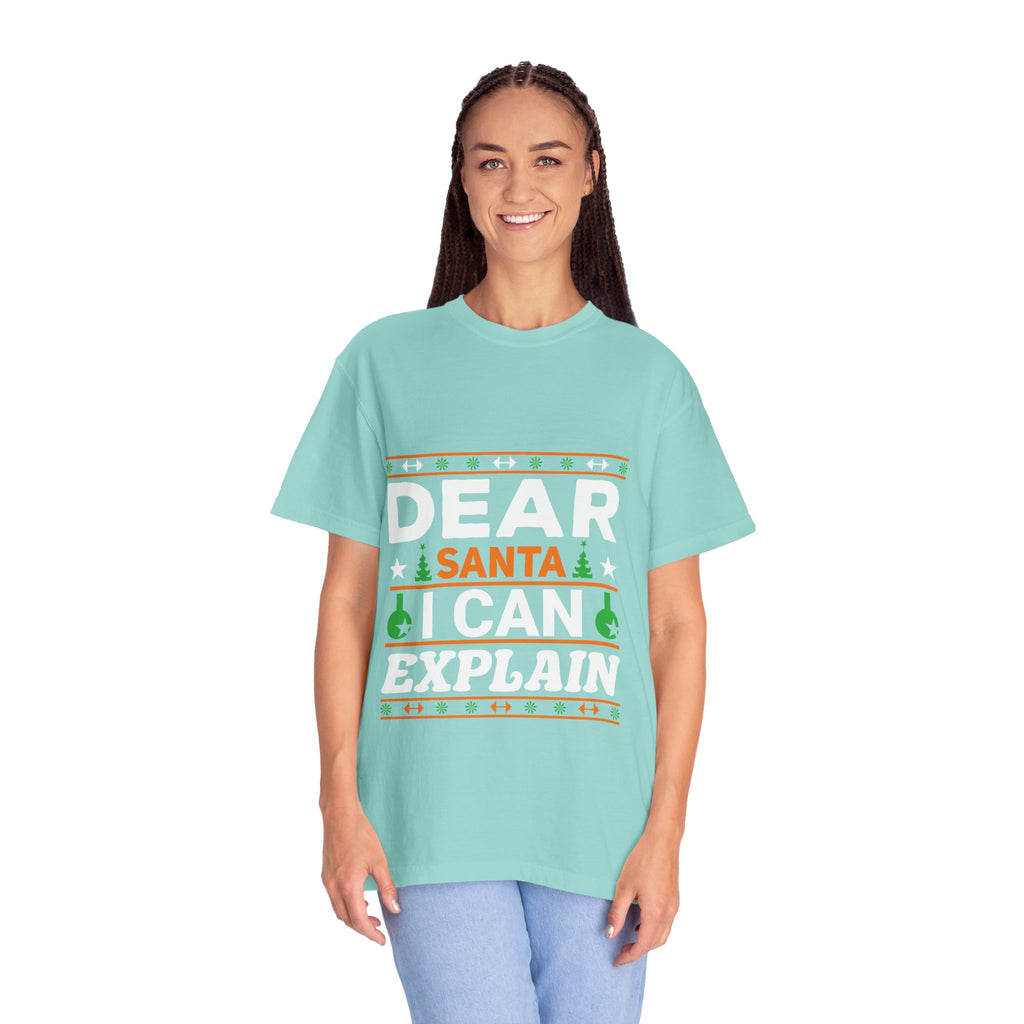 Dear Santa I Can Explain Christmas T-Shirt