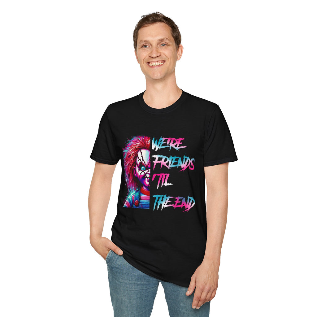 Creepy Clown Chucky "We’re Friends Till The End" T-Shirt