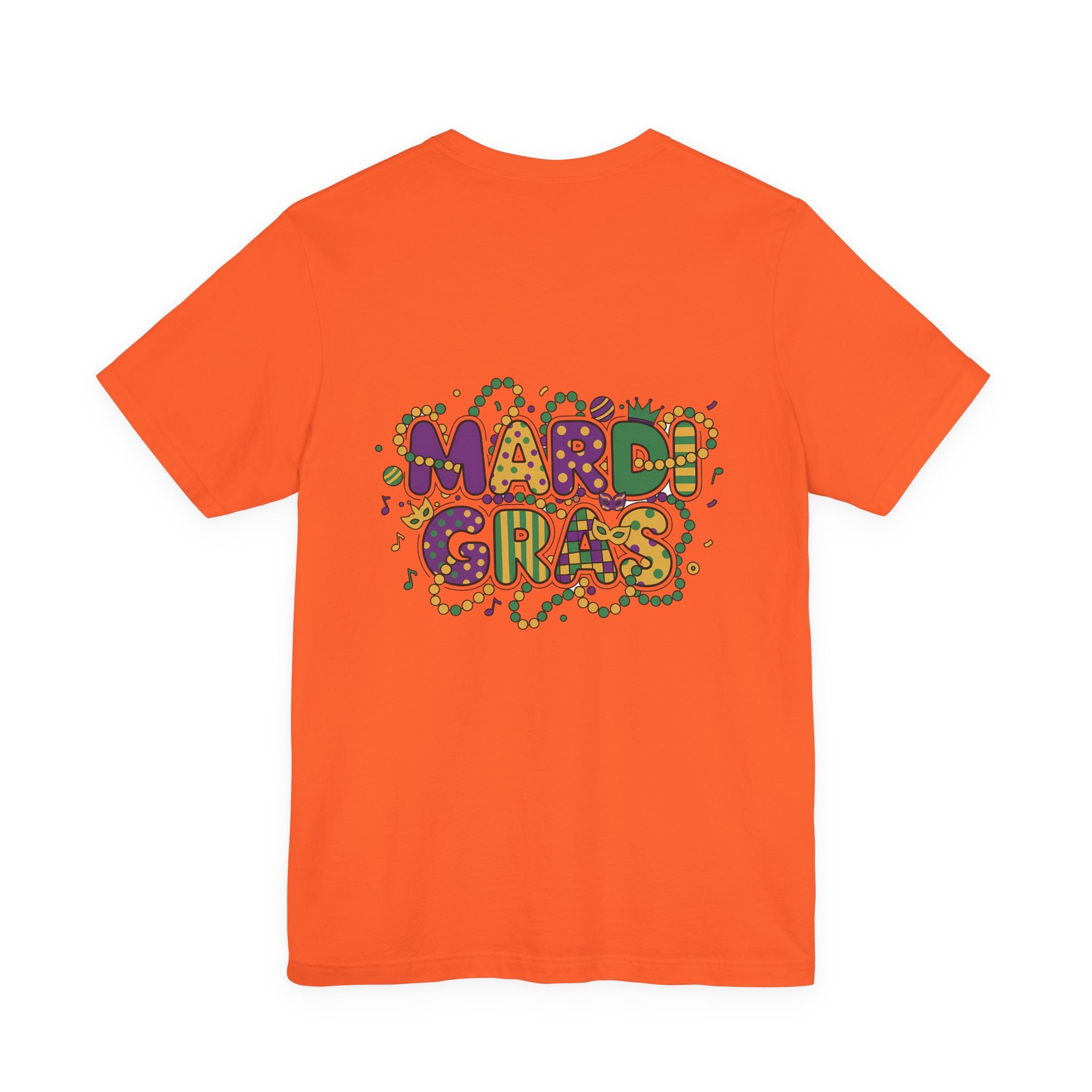 Mardi Gras T-Shirt — "Peace Love Gumbo" Festive Carnival Tee