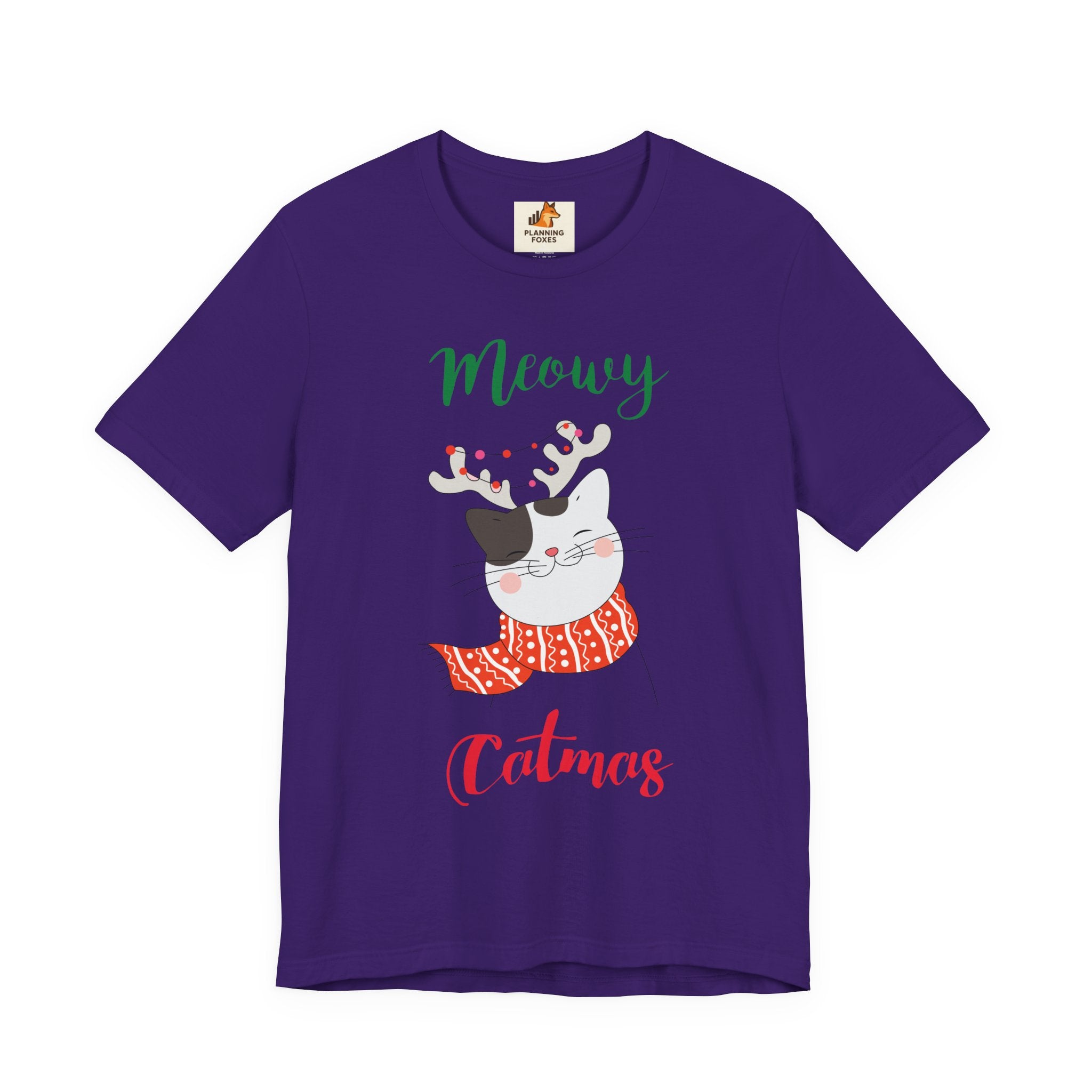 Meowy Catmas T-Shirt – Cute Christmas Cat Tee