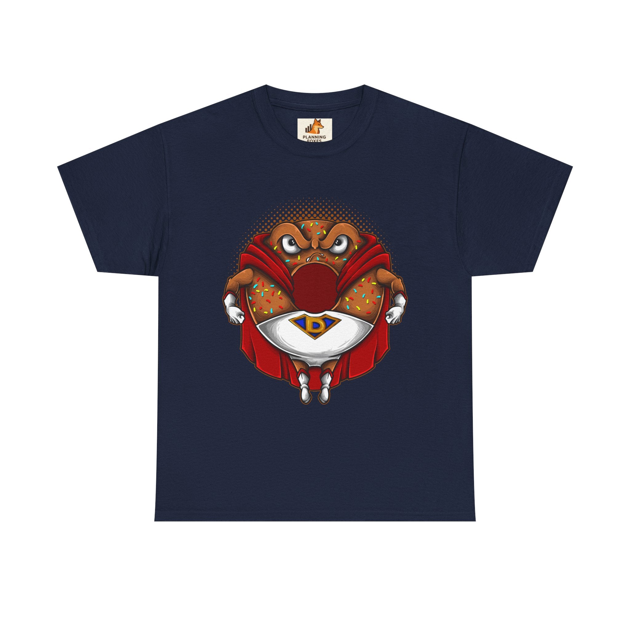 Superhero Frog T-Shirt — Cute Caped Frog Design