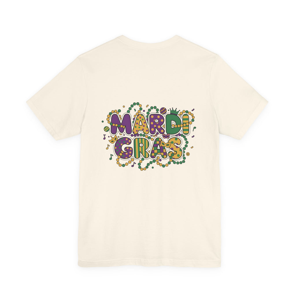 Mardi Gras 67 Bruh T-Shirt — Festive Beads & Mask Party Tee