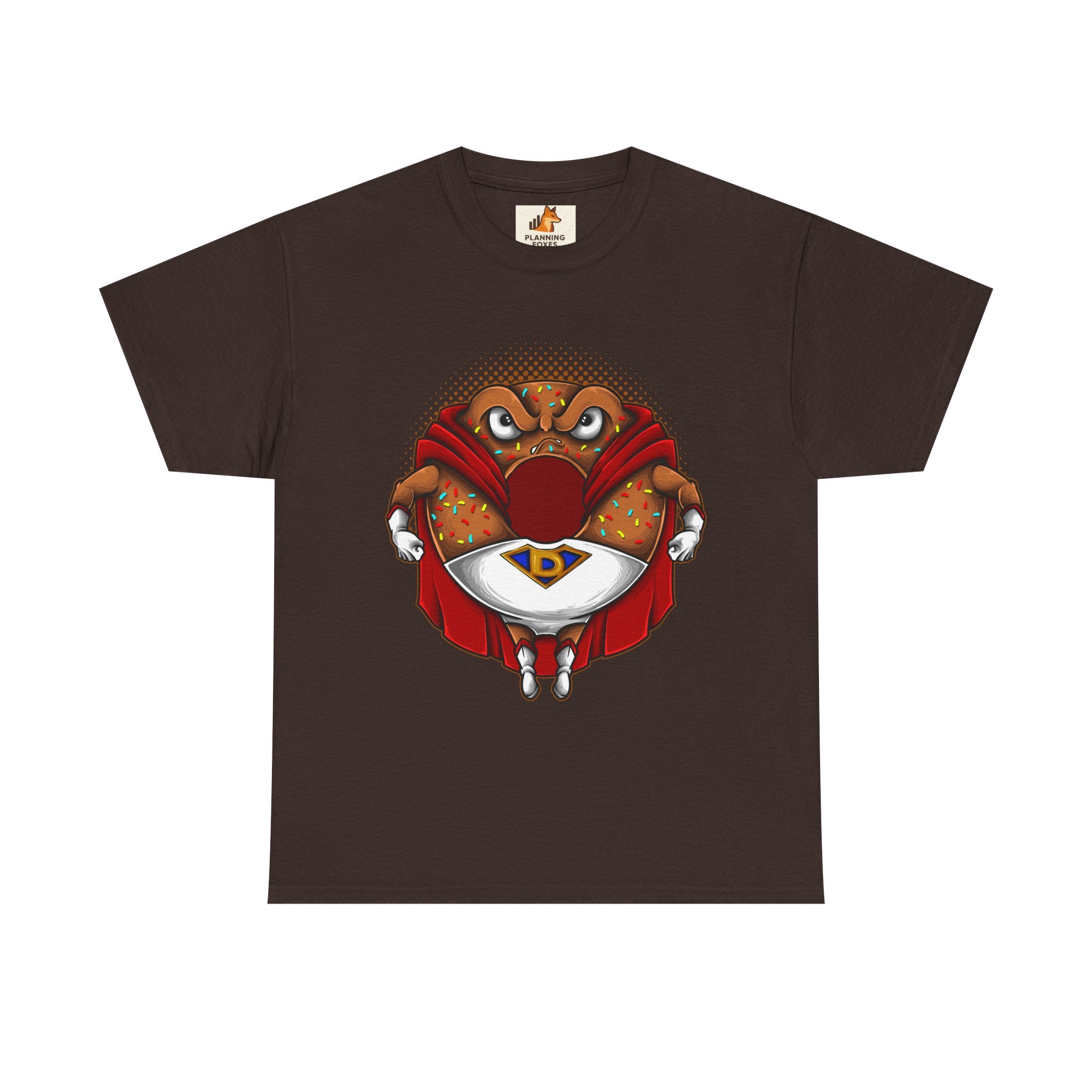 Superhero Frog T-Shirt — Cute Caped Frog Design