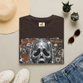 Halloween Scream Mask T-Shirt — Skull, Knife & Poster Horror Graphic Tee