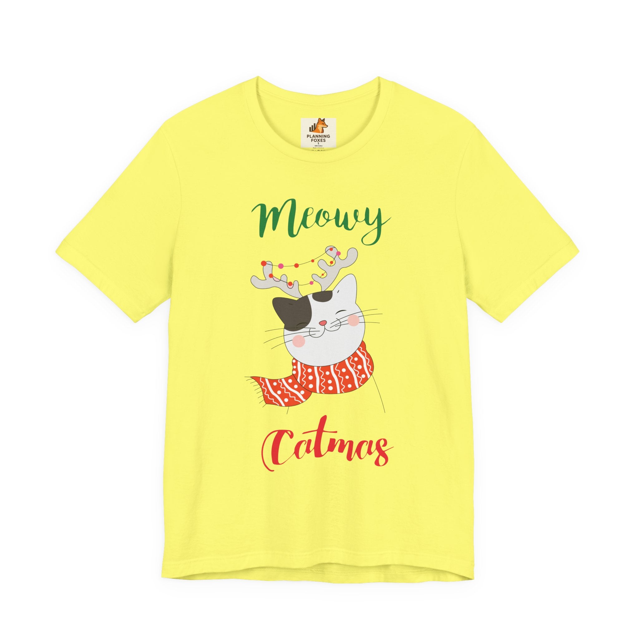 Meowy Catmas T-Shirt – Cute Christmas Cat Tee