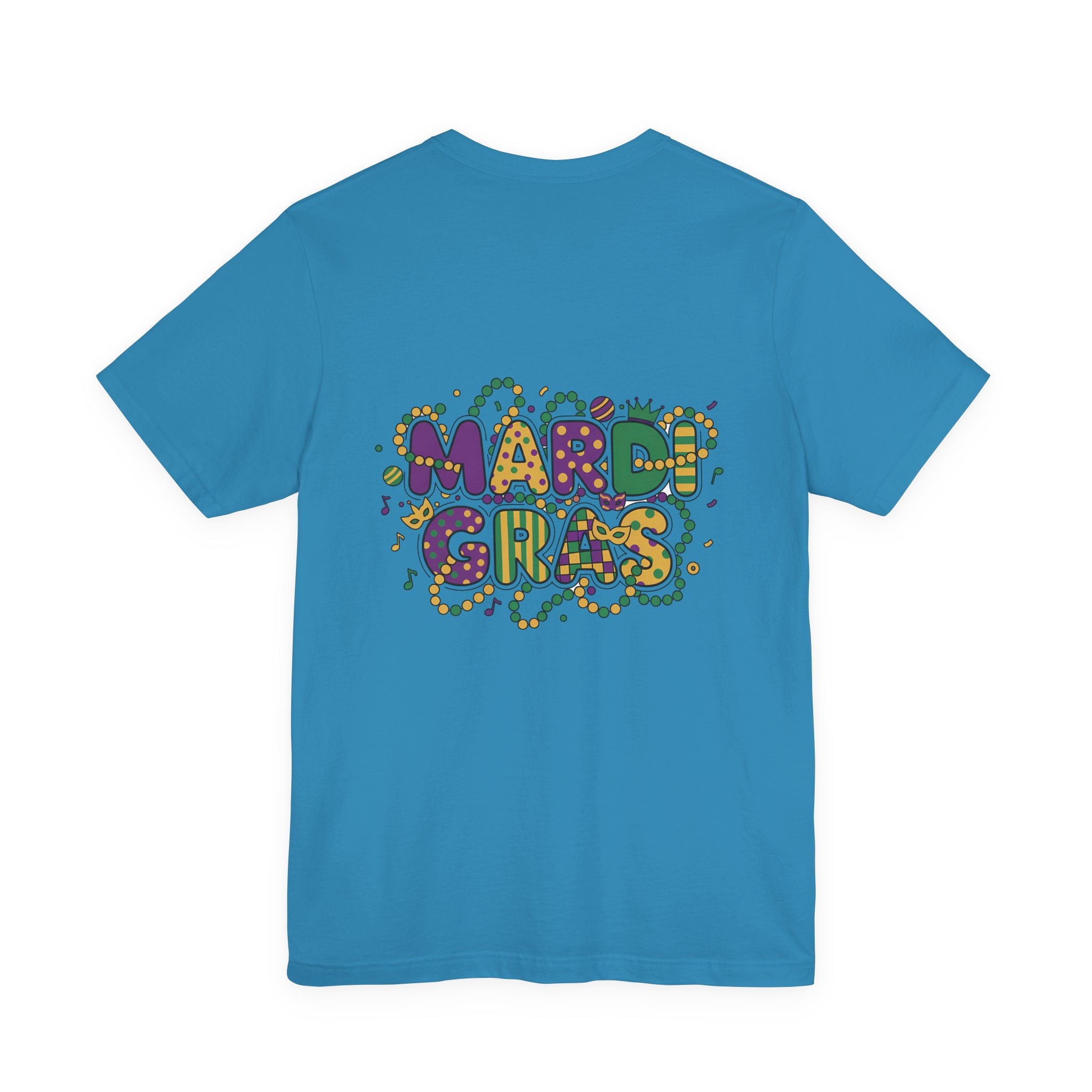 Mardi Gras T-Shirt — "Peace Love Gumbo" Festive Carnival Tee