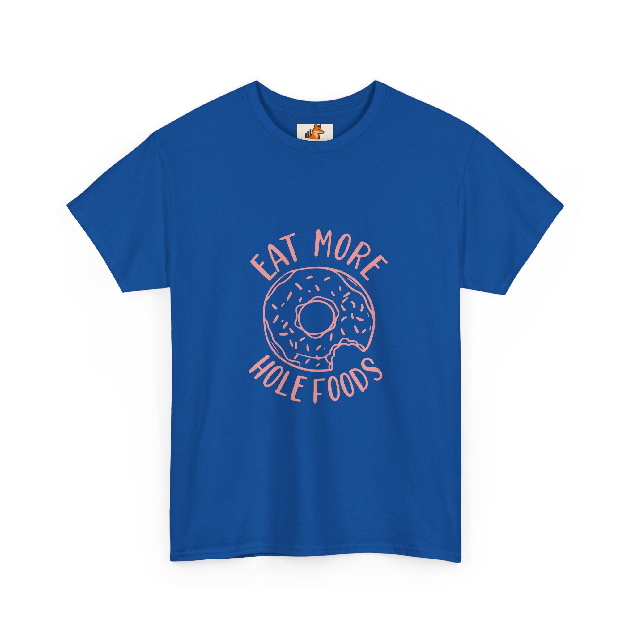 T-Shirt — "Eat More Hole Foods" Donut Graphic Tee