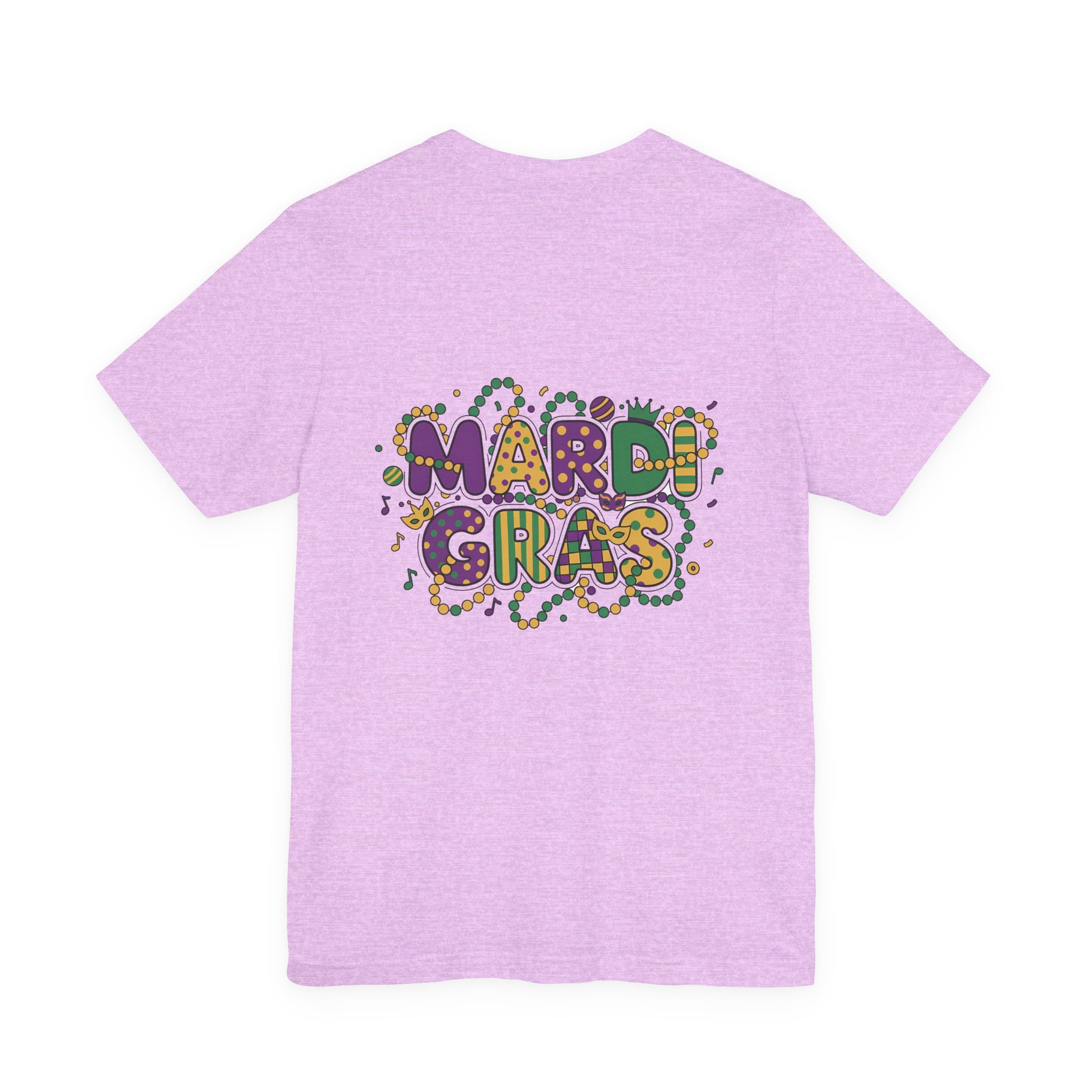 Mardi Gras 67 Bruh T-Shirt — Festive Beads & Mask Party Tee
