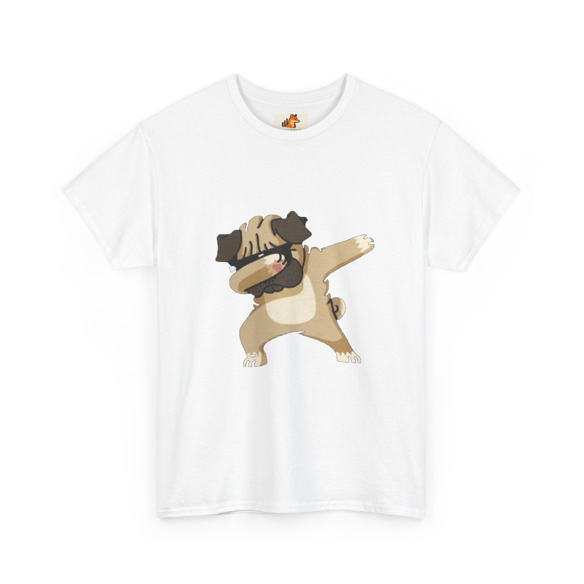 Dabbing Pug T-Shirt — Cute Funny Dog Graphic Tee for Pet Lovers