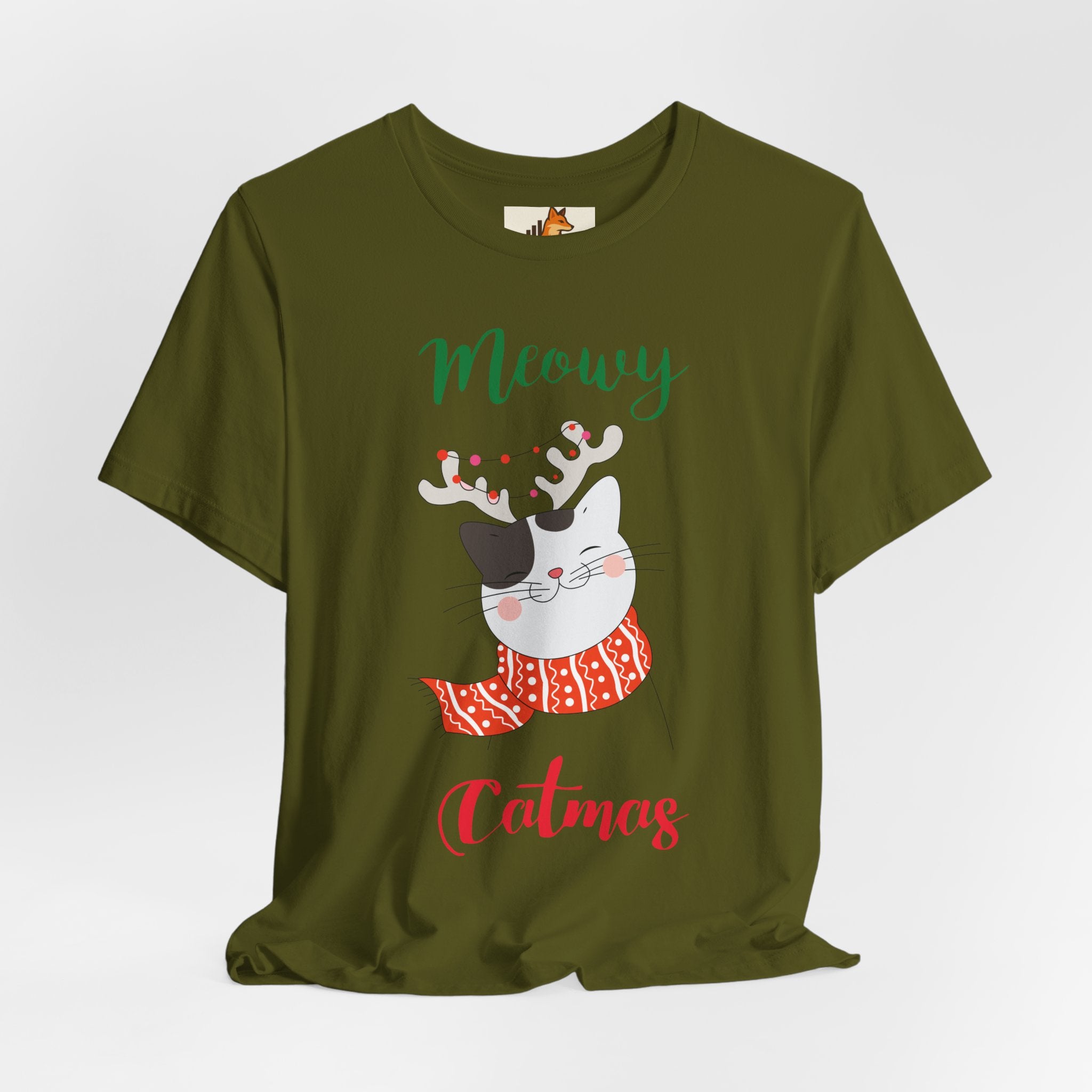 Meowy Catmas T-Shirt – Cute Christmas Cat Tee