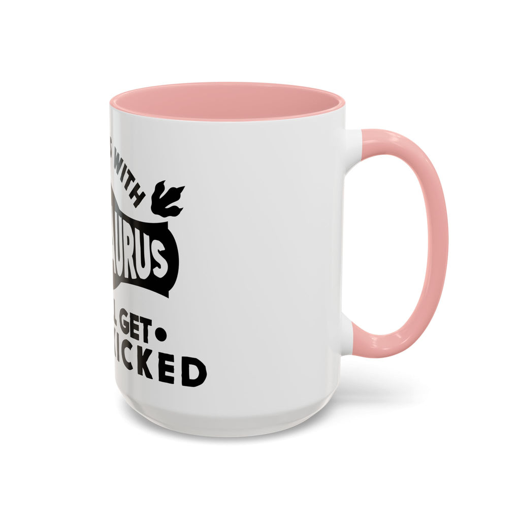 Don't Mess With Mimisaurus Coffee Mug — Funny Grandma Gift, 'You Will Get Jurasskicked' 11/15oz Accent Mug