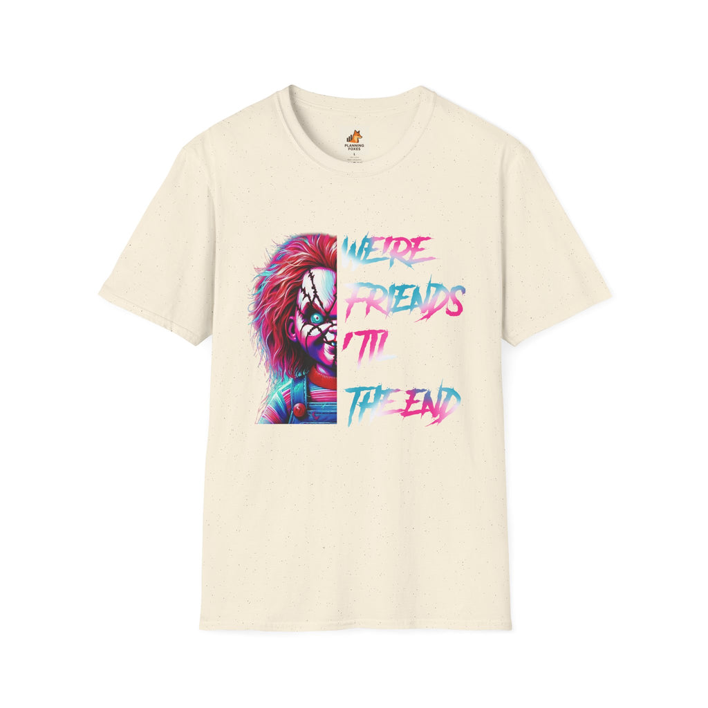 Creepy Clown Chucky "We’re Friends Till The End" T-Shirt