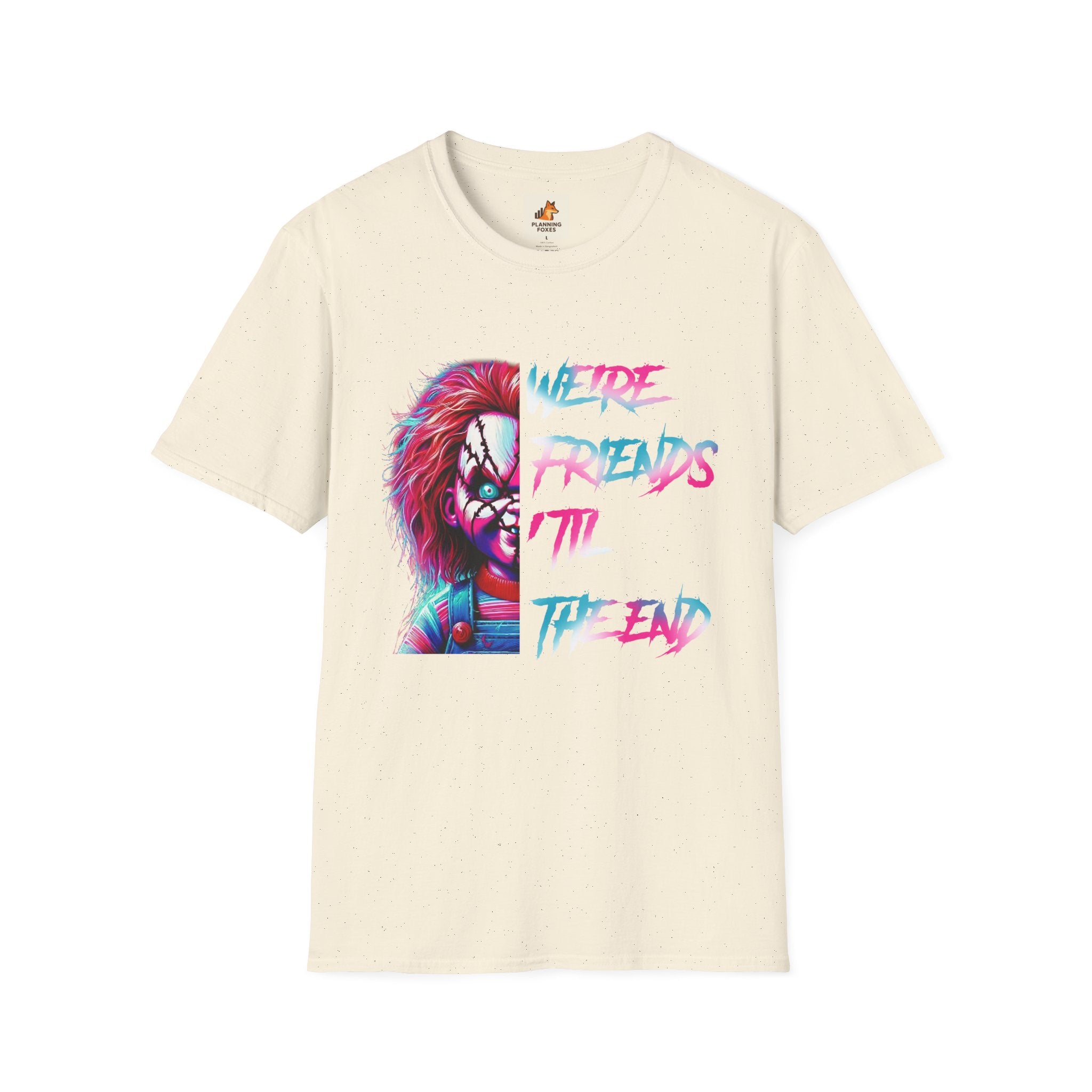Creepy Clown Chucky "We’re Friends Till The End" T-Shirt