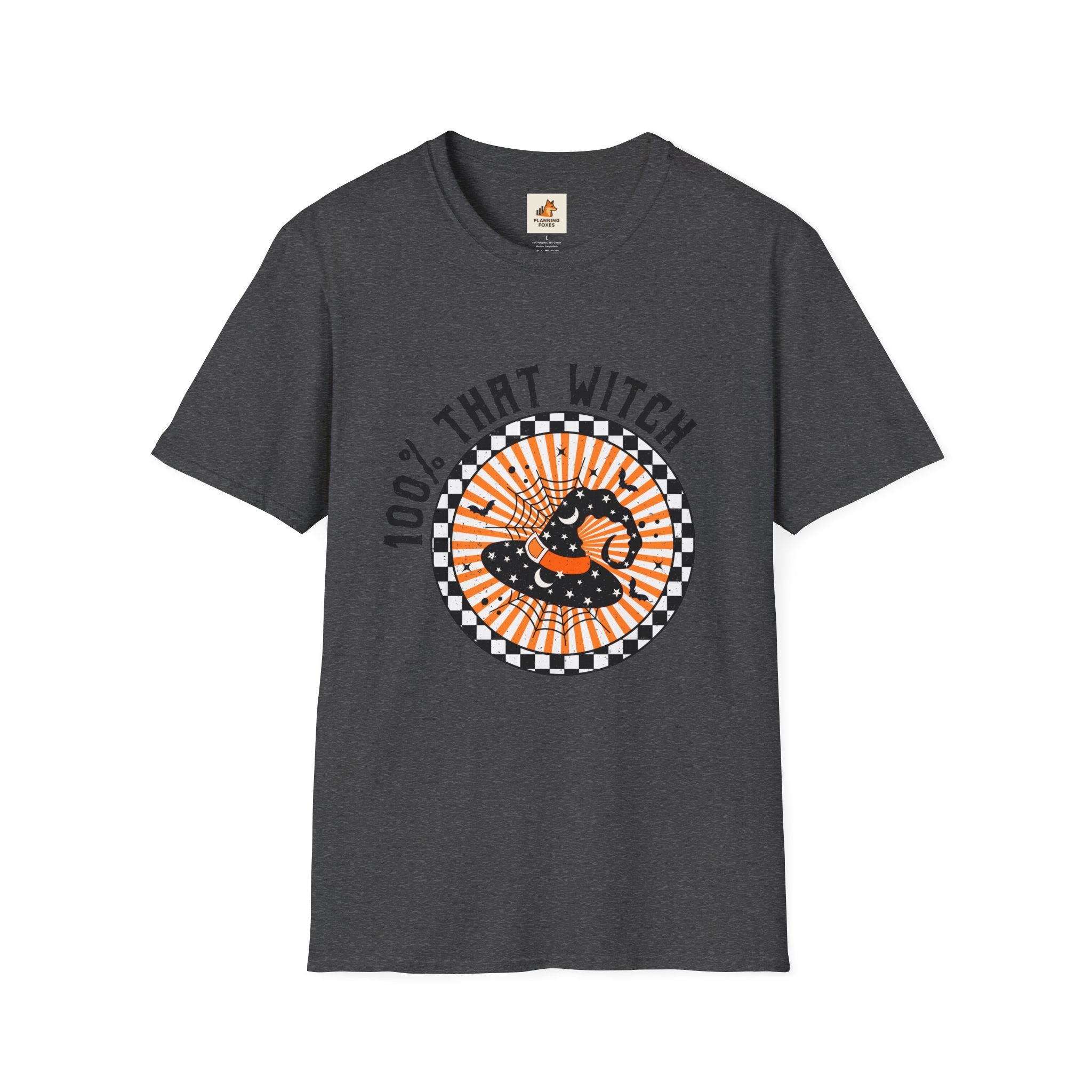 100% That Witch T-Shirt — Retro Halloween Witch Graphic Tee