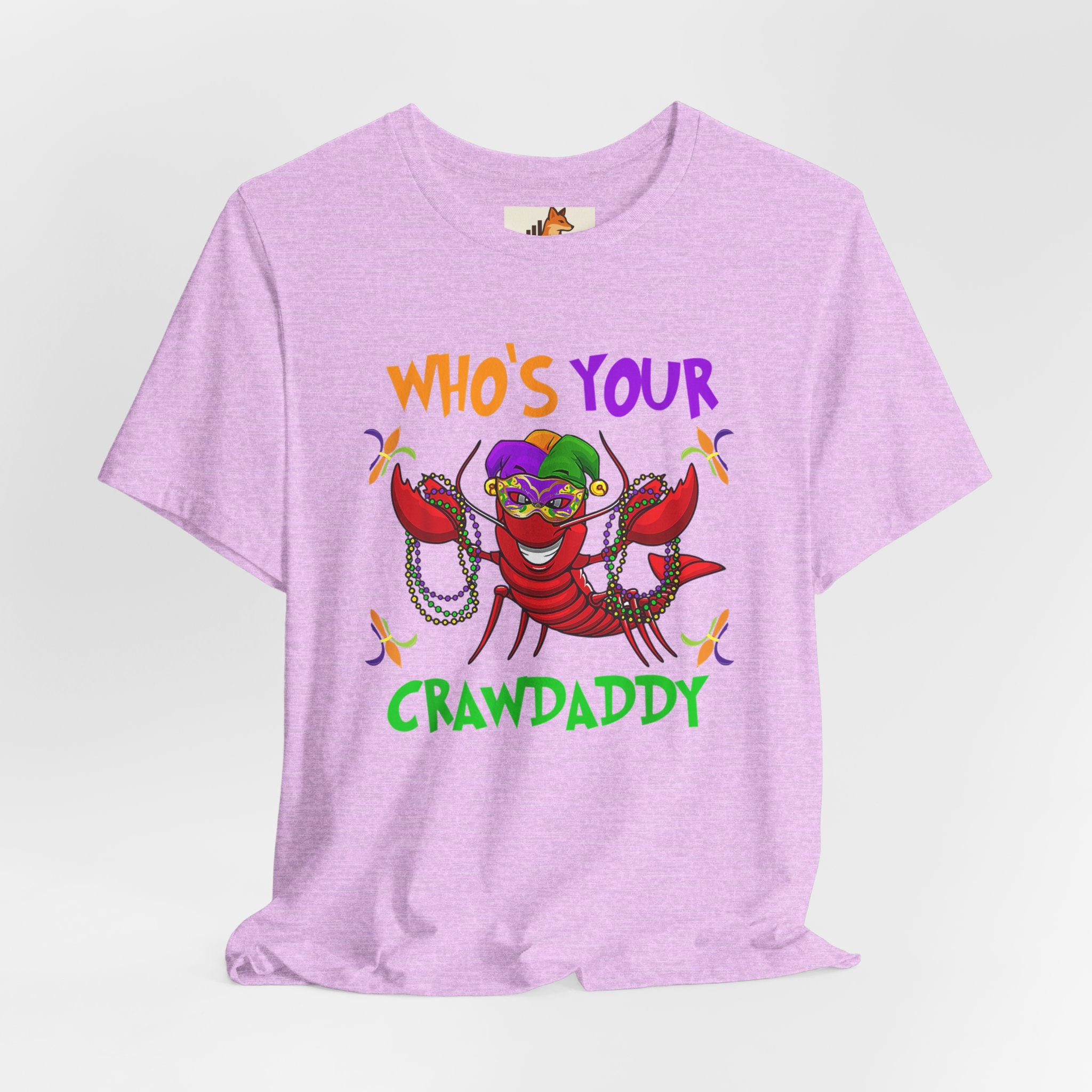 Mardi Gras Crawdaddy T-Shirt — "Who's Your Crawdaddy" Festive Tee