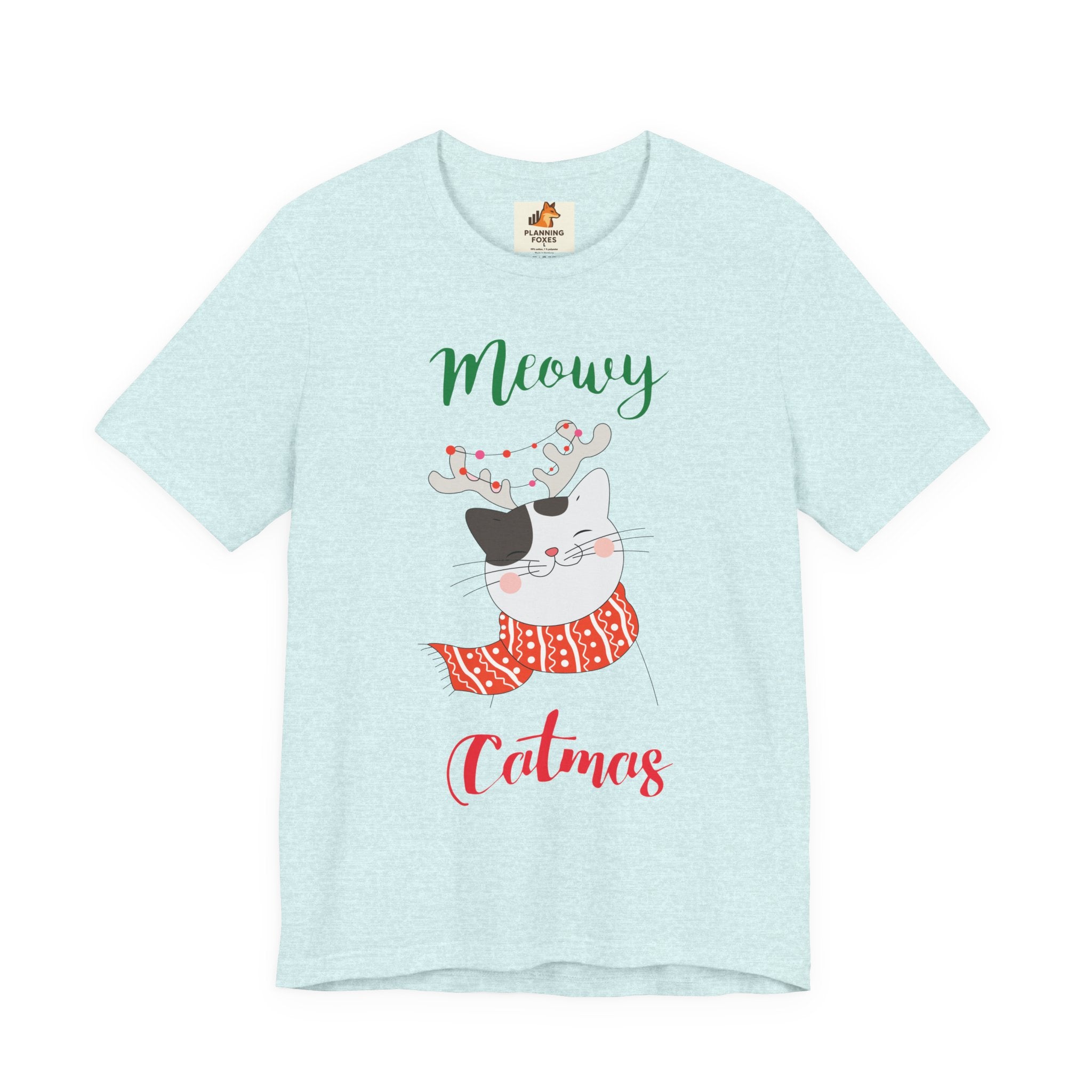 Meowy Catmas T-Shirt – Cute Christmas Cat Tee
