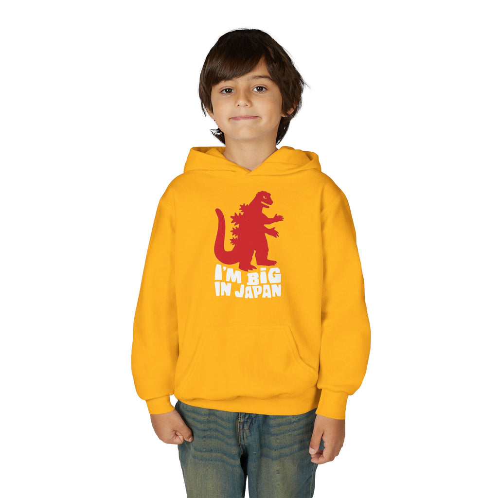 Youth Godzilla Hoodie – "I'm Big in Japan" Kids Pullover