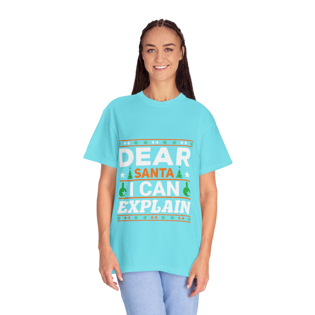 Dear Santa I Can Explain Christmas T-Shirt