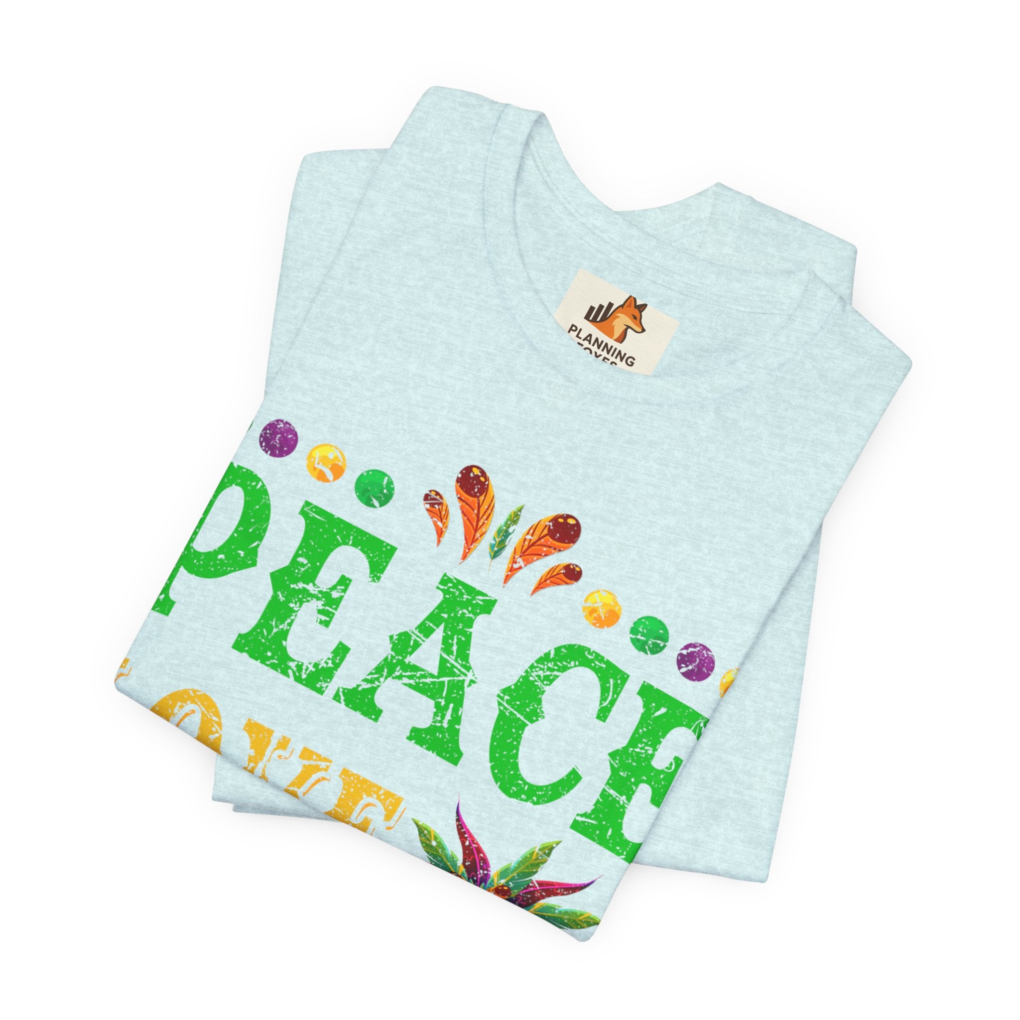 Mardi Gras T-Shirt — "Peace Love Gumbo" Festive Carnival Tee