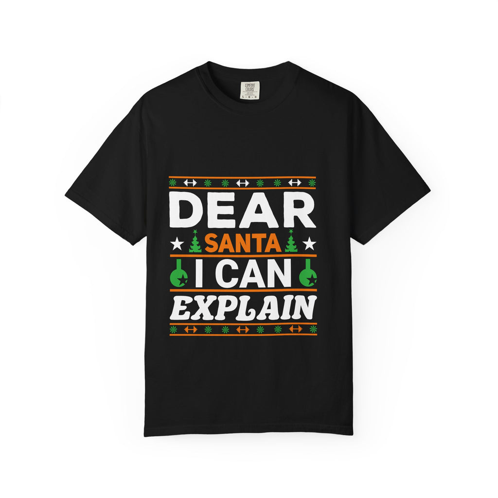 Dear Santa I Can Explain Christmas T-Shirt