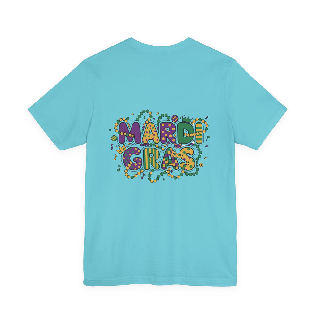 Mardi Gras 67 Bruh T-Shirt — Festive Beads & Mask Party Tee