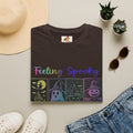 Feeling Spooky Halloween T-Shirt — Cute Ghost & Pumpkin Graphic