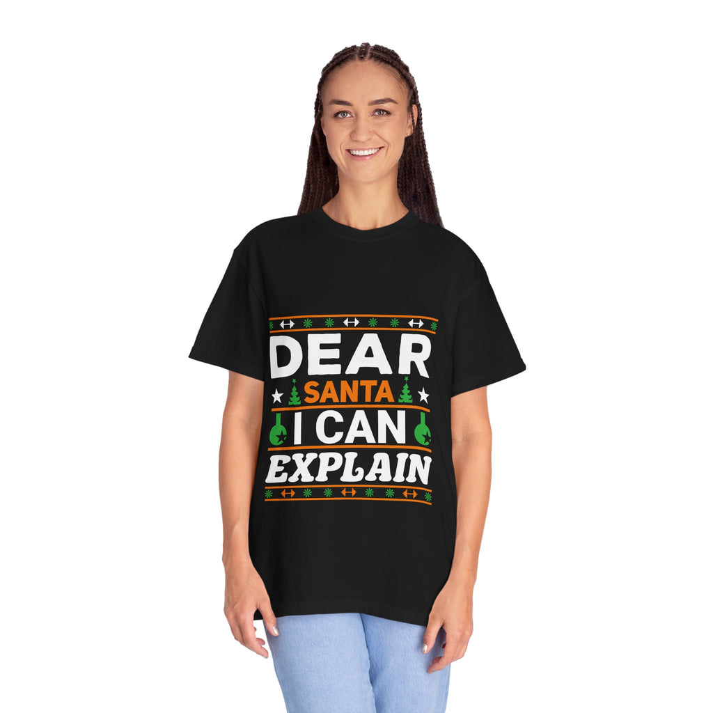 Dear Santa I Can Explain Christmas T-Shirt