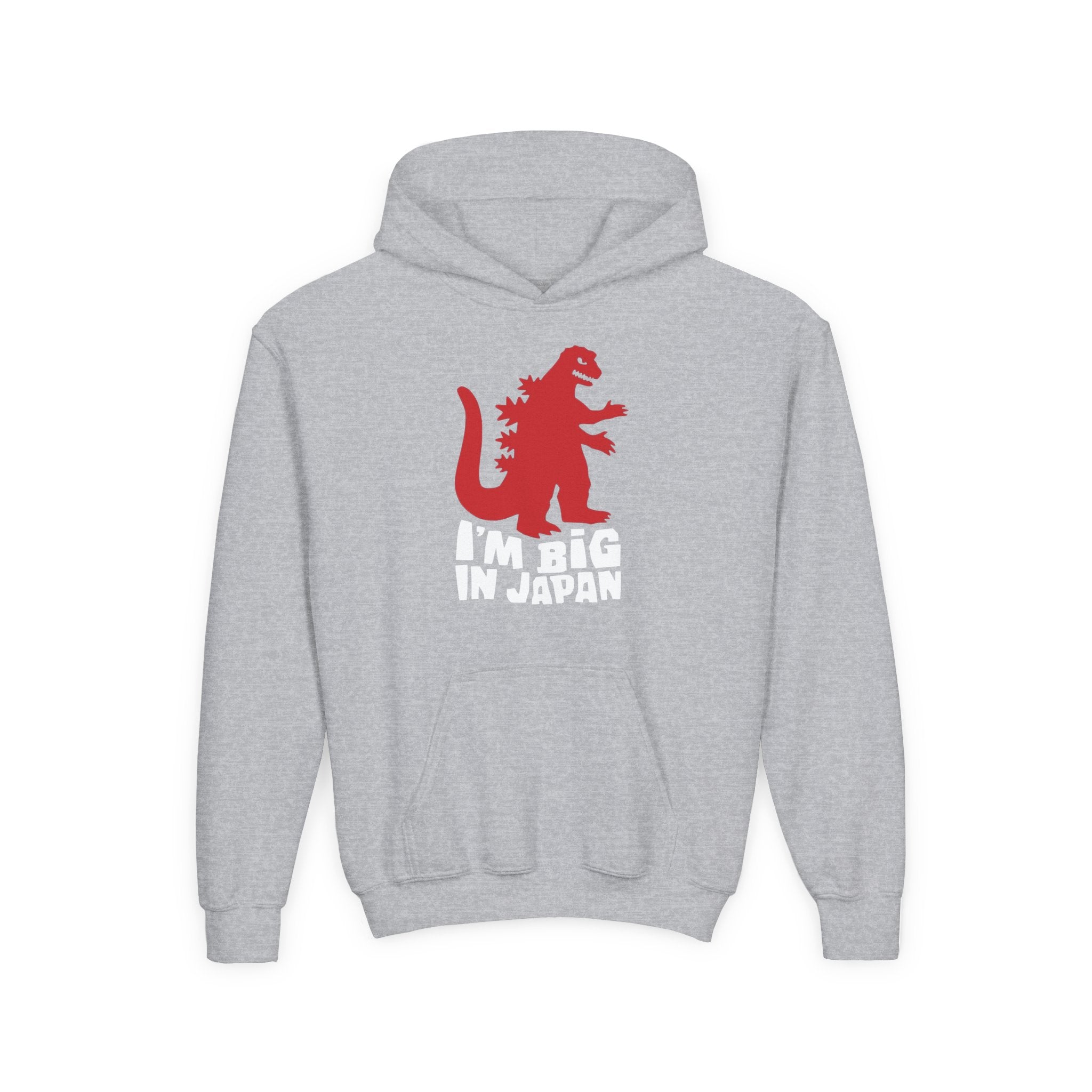 Youth Godzilla Hoodie – "I'm Big in Japan" Kids Pullover