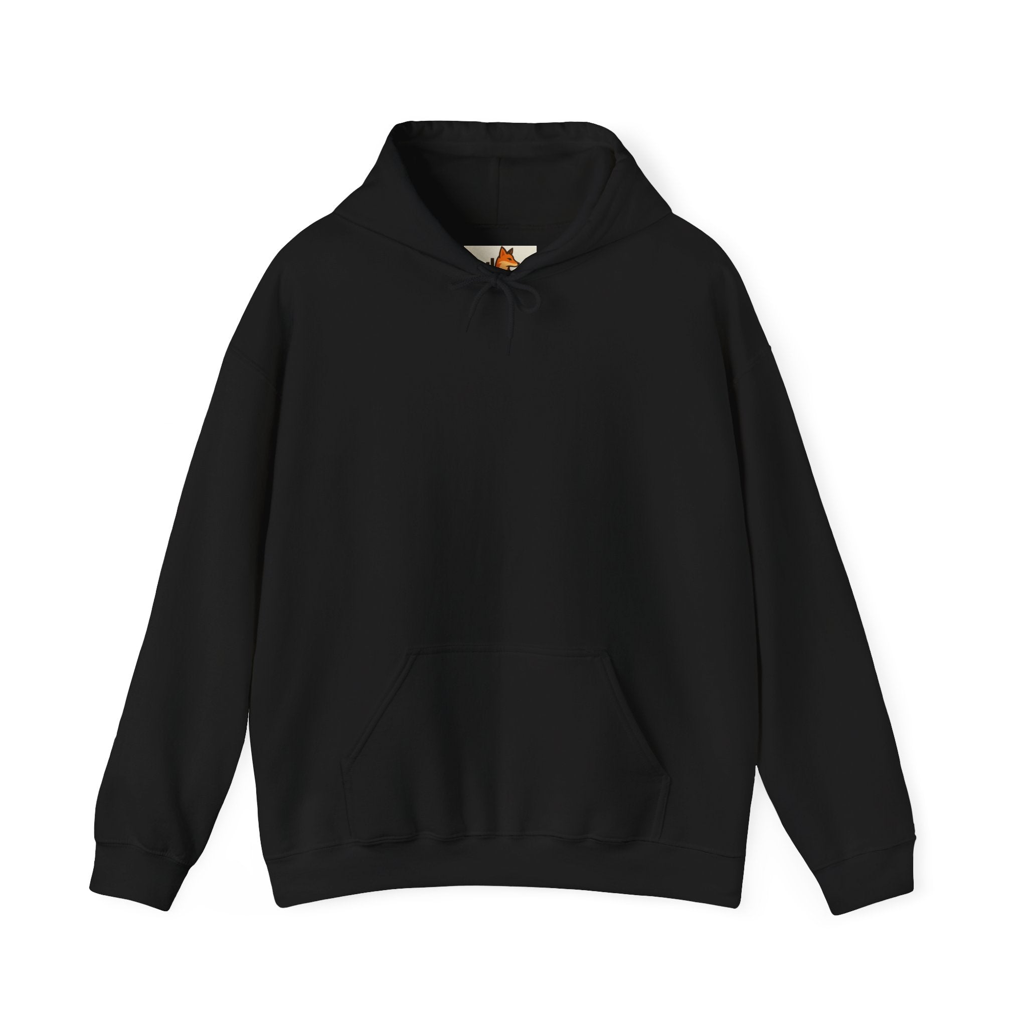Horror Villains Back-Print Hoodie — Creepy Movie Killer Collage