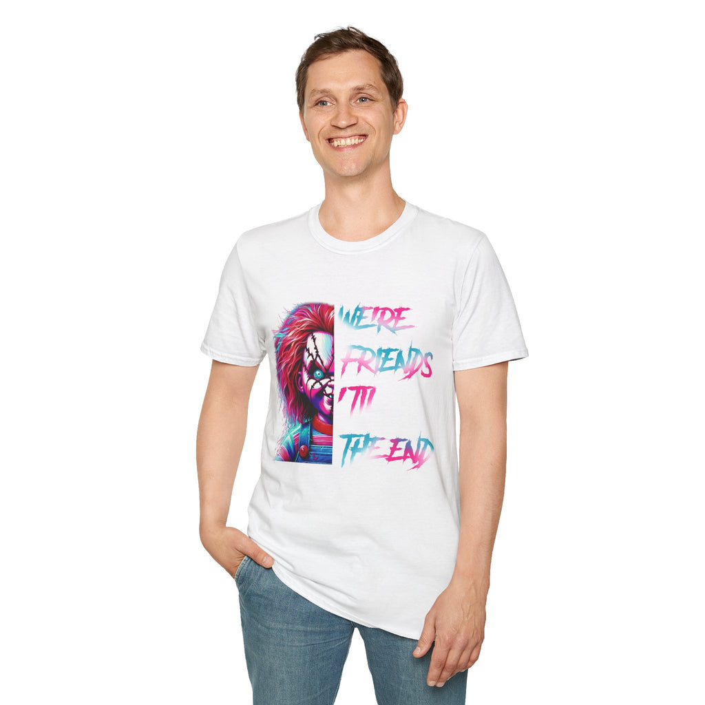 Creepy Clown Chucky "We’re Friends Till The End" T-Shirt