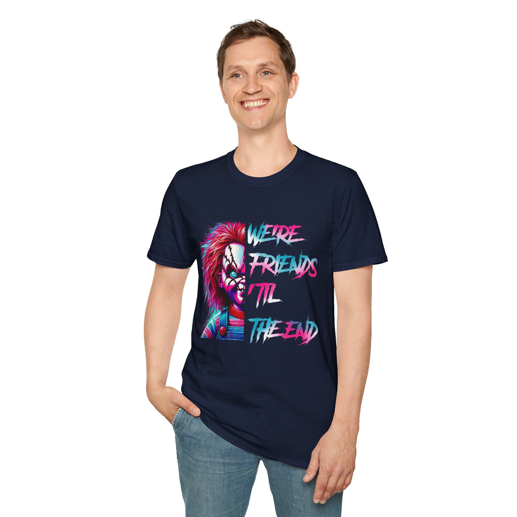 Creepy Clown Chucky "We’re Friends Till The End" T-Shirt