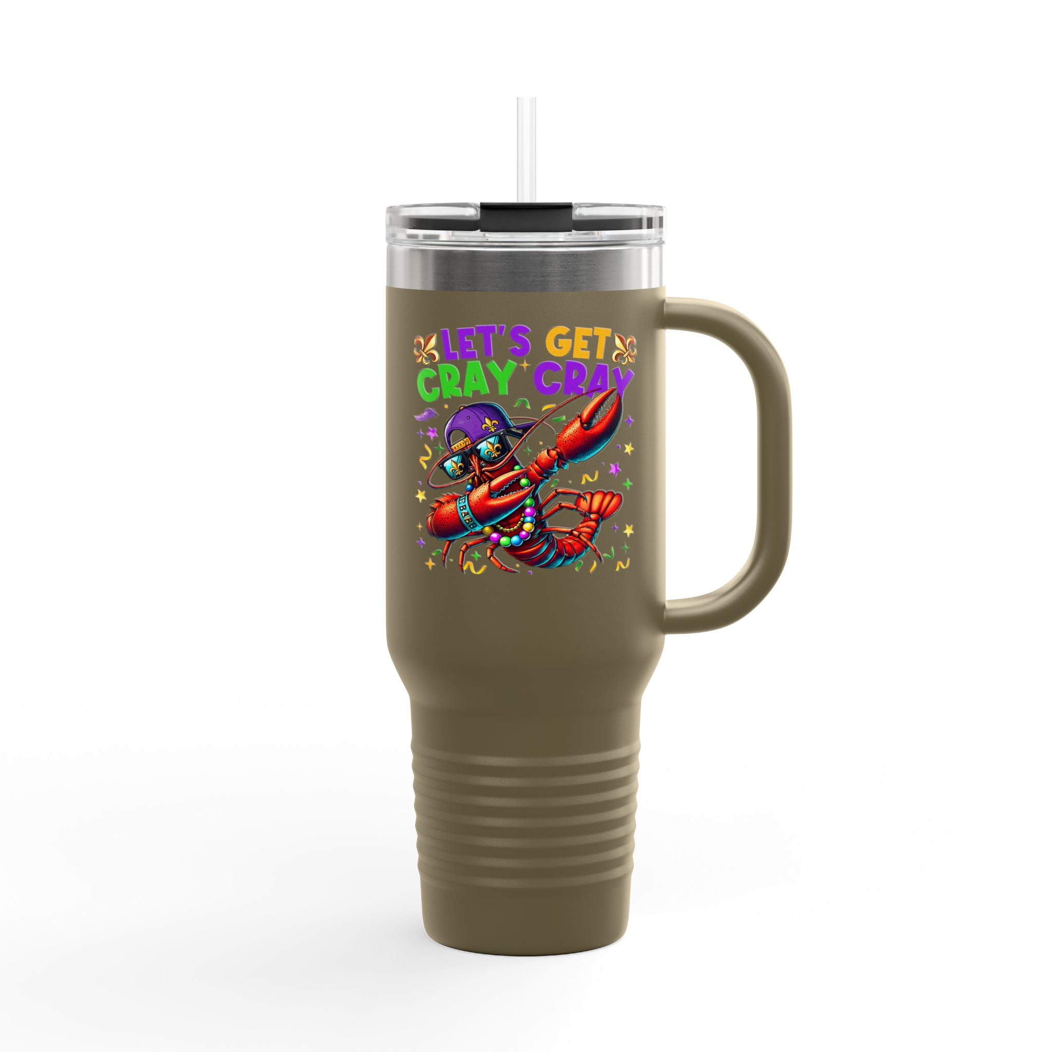 小物 OUATofficescarfgray 40oz Insulated Travel Mug — 