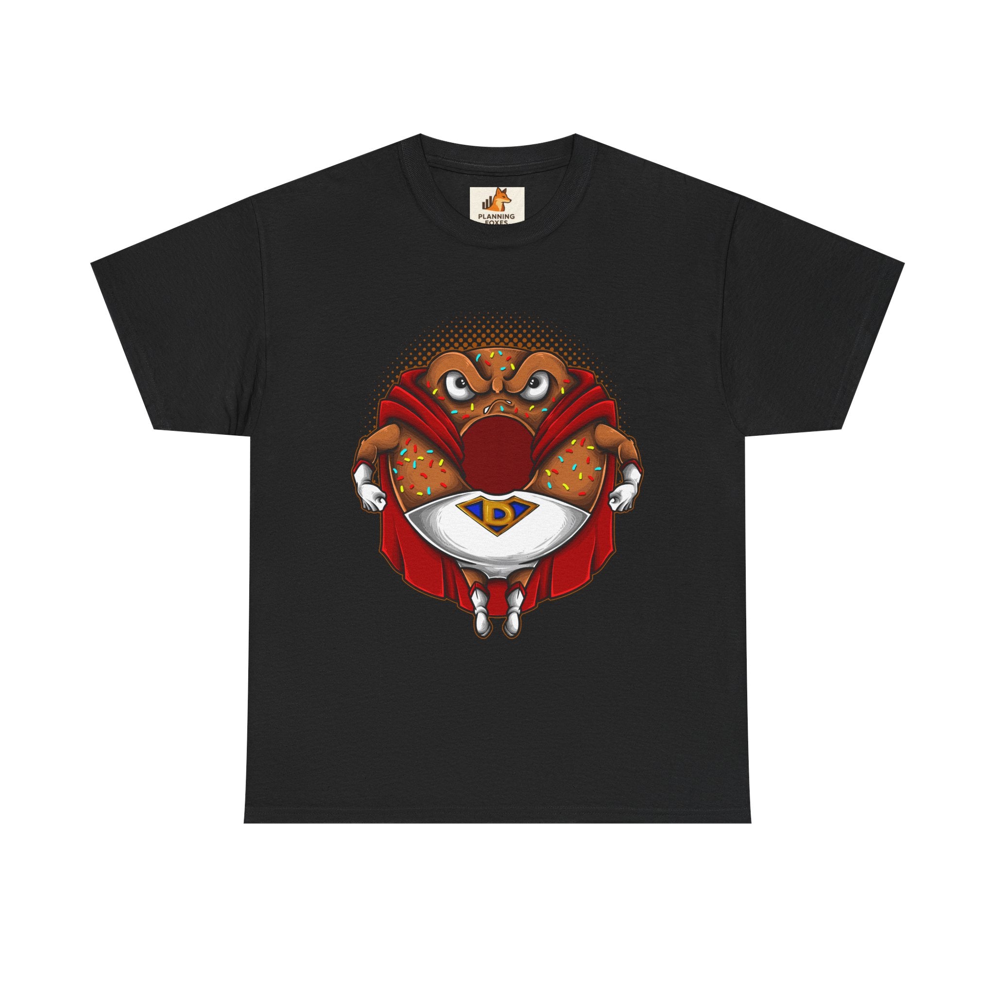 Superhero Frog T-Shirt — Cute Caped Frog Design