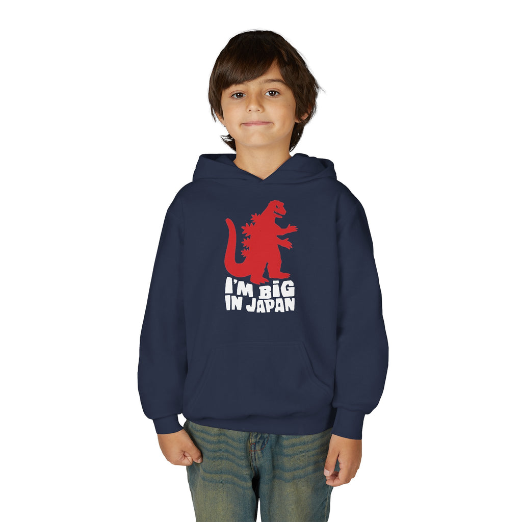 Youth Godzilla Hoodie – "I'm Big in Japan" Kids Pullover