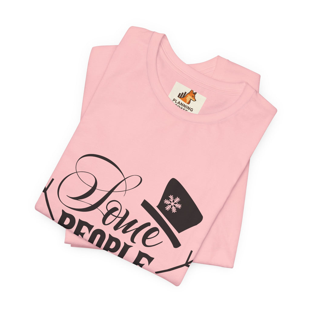 Some People Are Worth Melting For T-Shirt – Frozen Inspired Winter Quote Tee