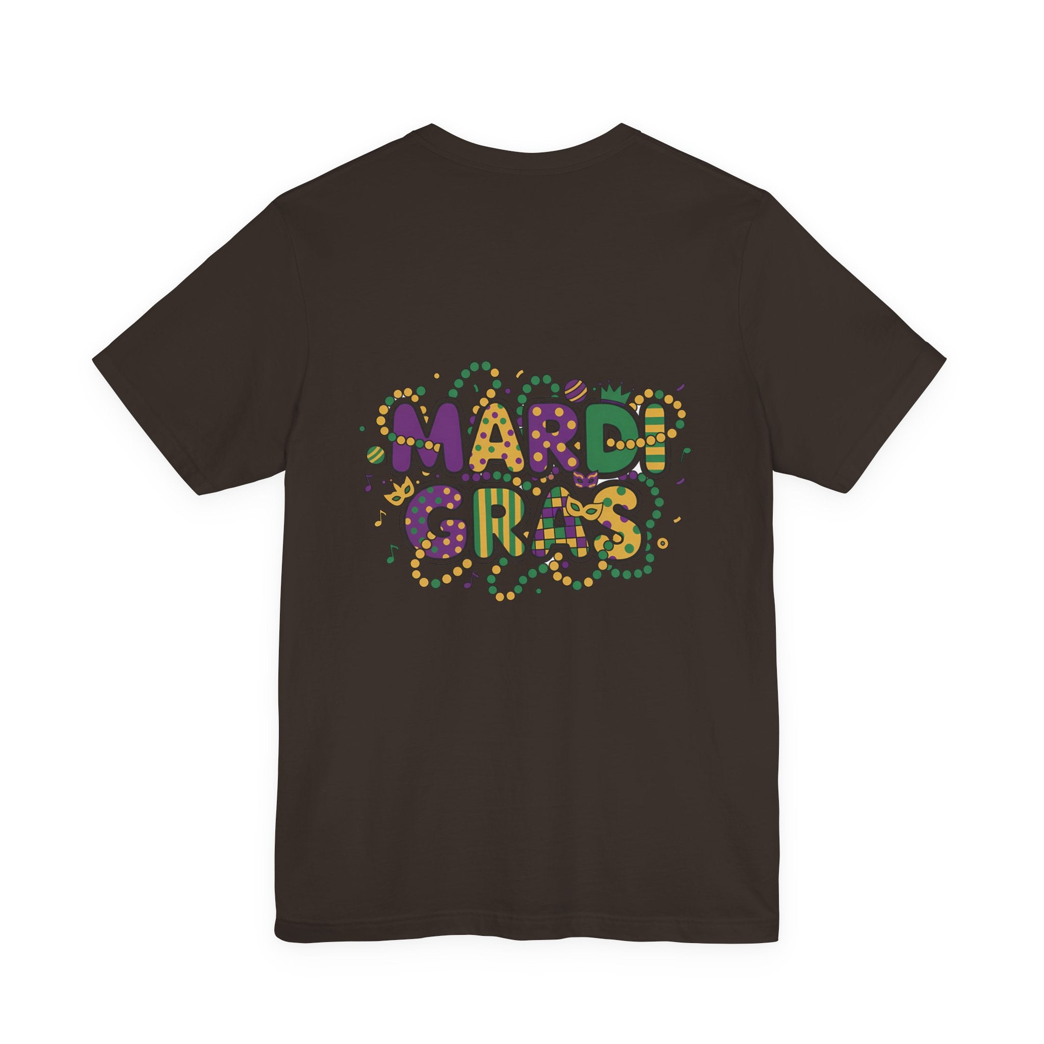 Mardi Gras T-Shirt — "Peace Love Gumbo" Festive Carnival Tee