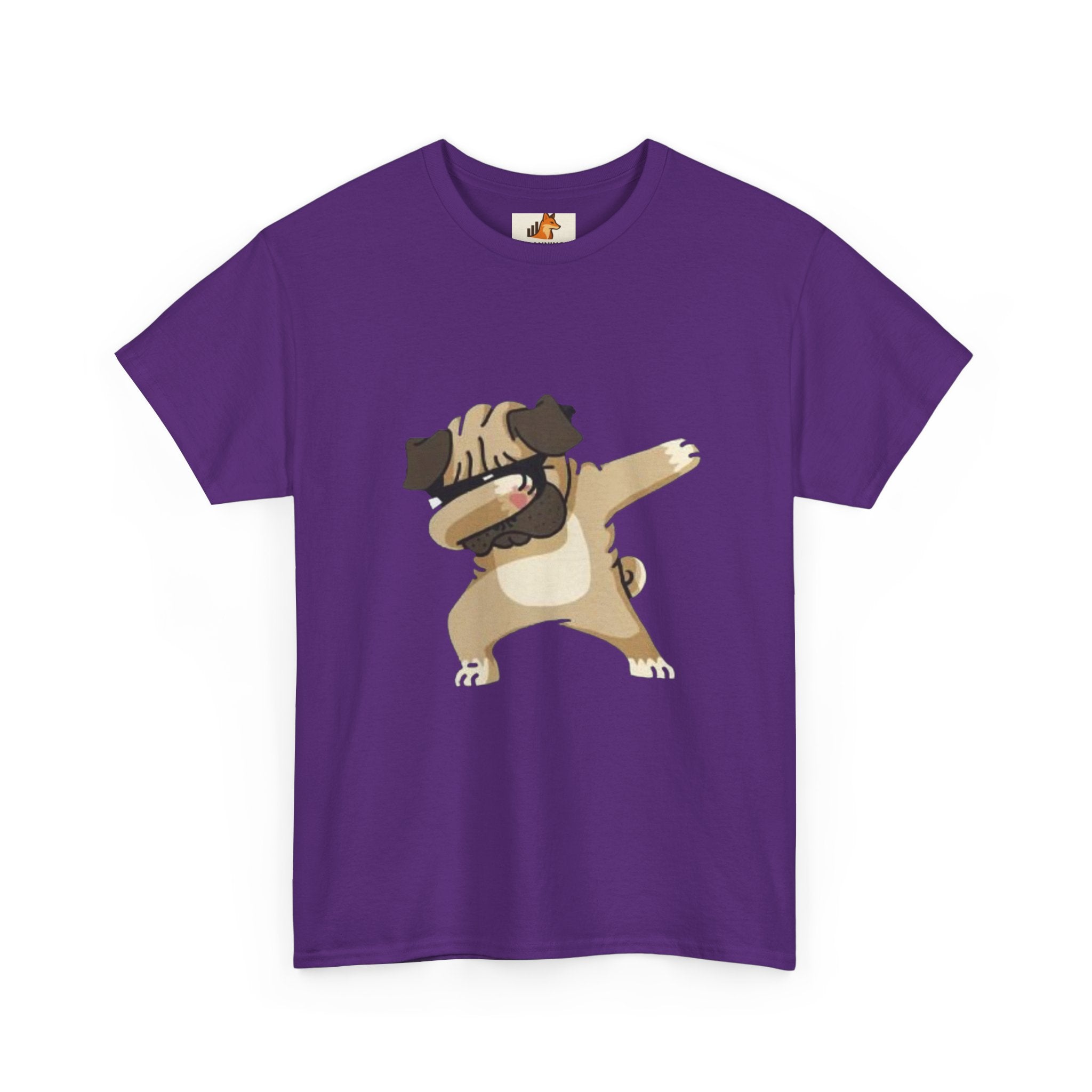 Dabbing Pug T-Shirt — Cute Funny Dog Graphic Tee for Pet Lovers