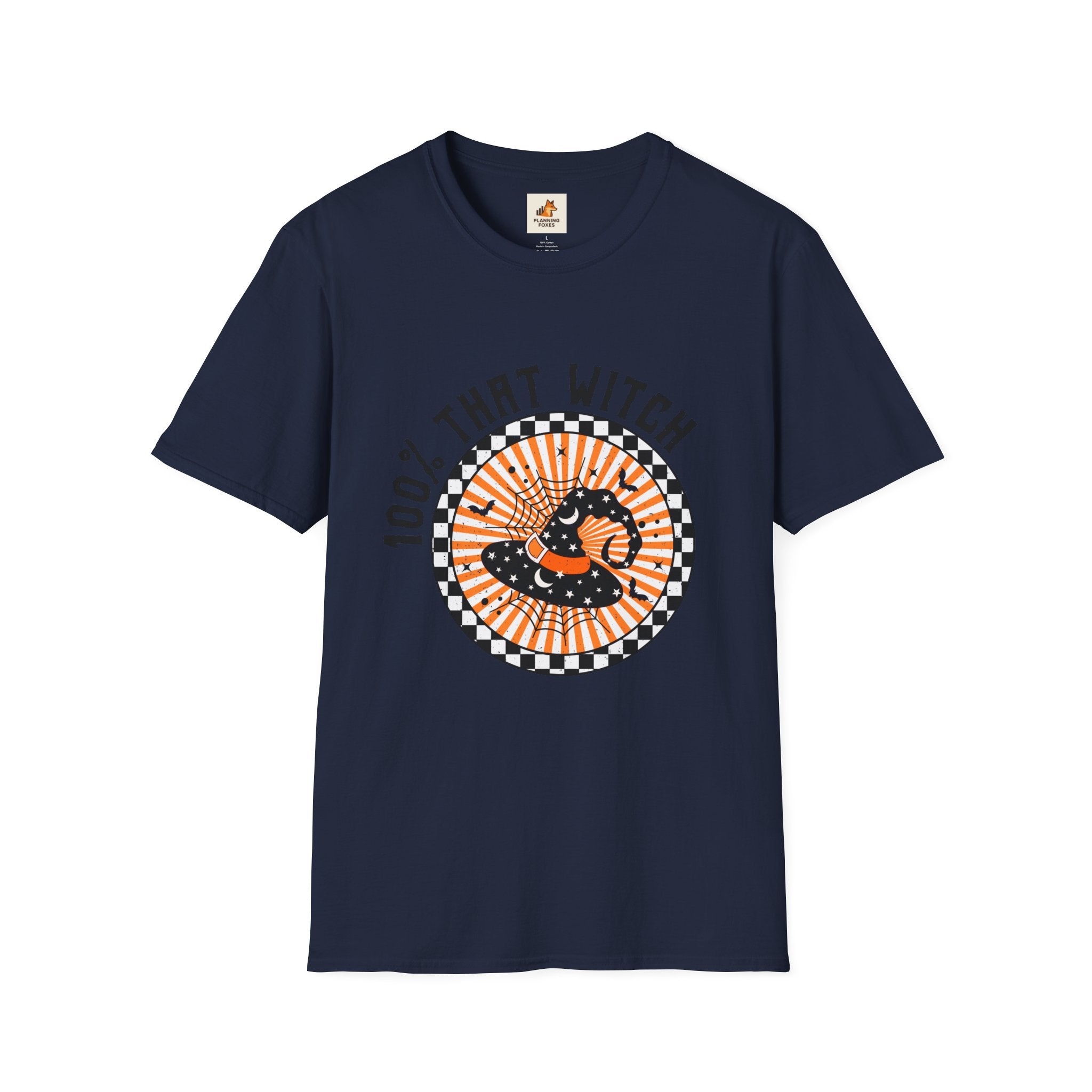 100% That Witch T-Shirt — Retro Halloween Witch Graphic Tee