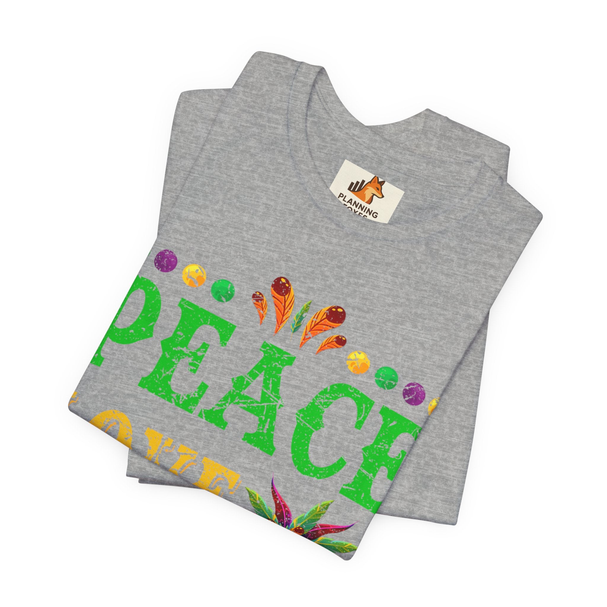 Mardi Gras T-Shirt — "Peace Love Gumbo" Festive Carnival Tee