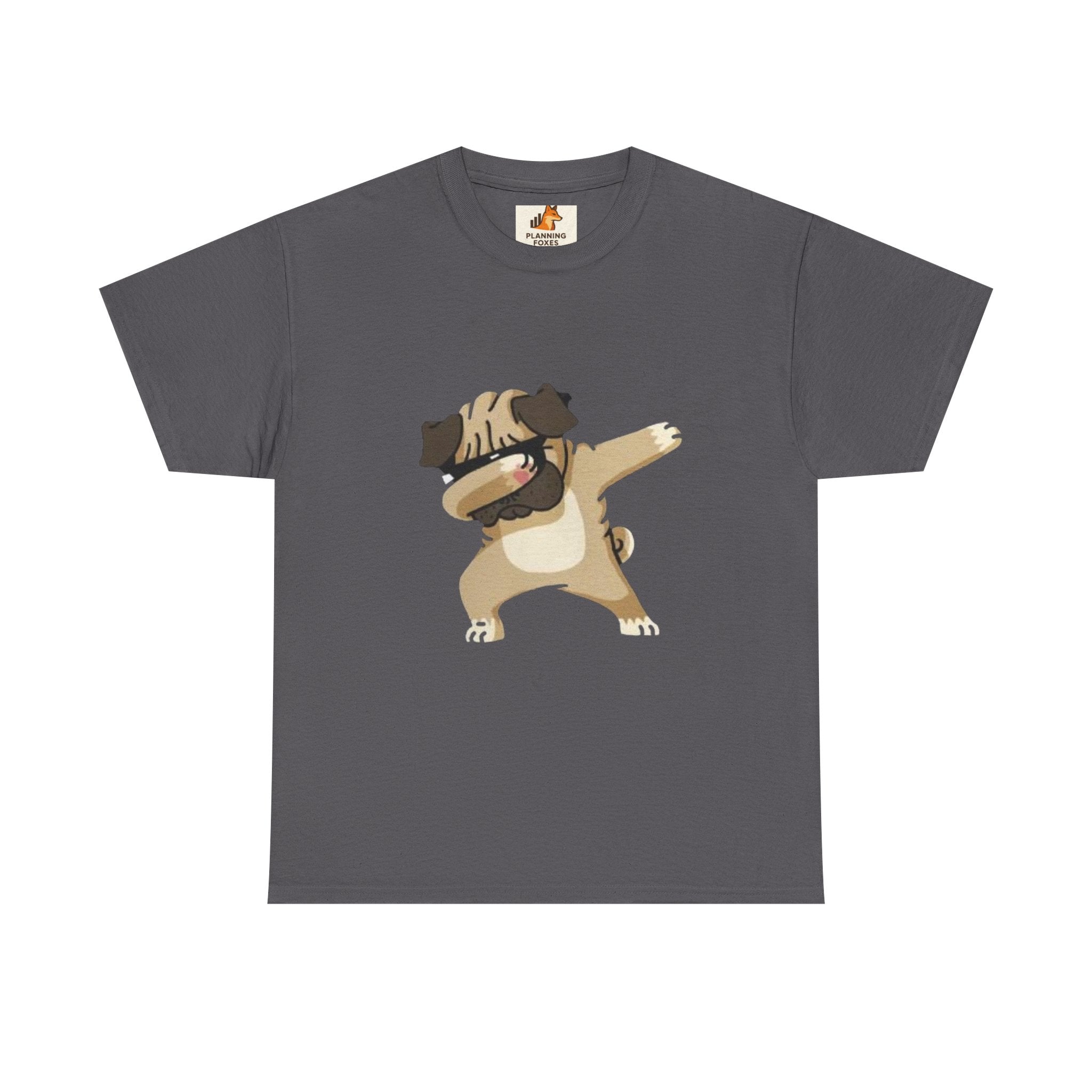 Dabbing Pug T-Shirt — Cute Funny Dog Graphic Tee for Pet Lovers