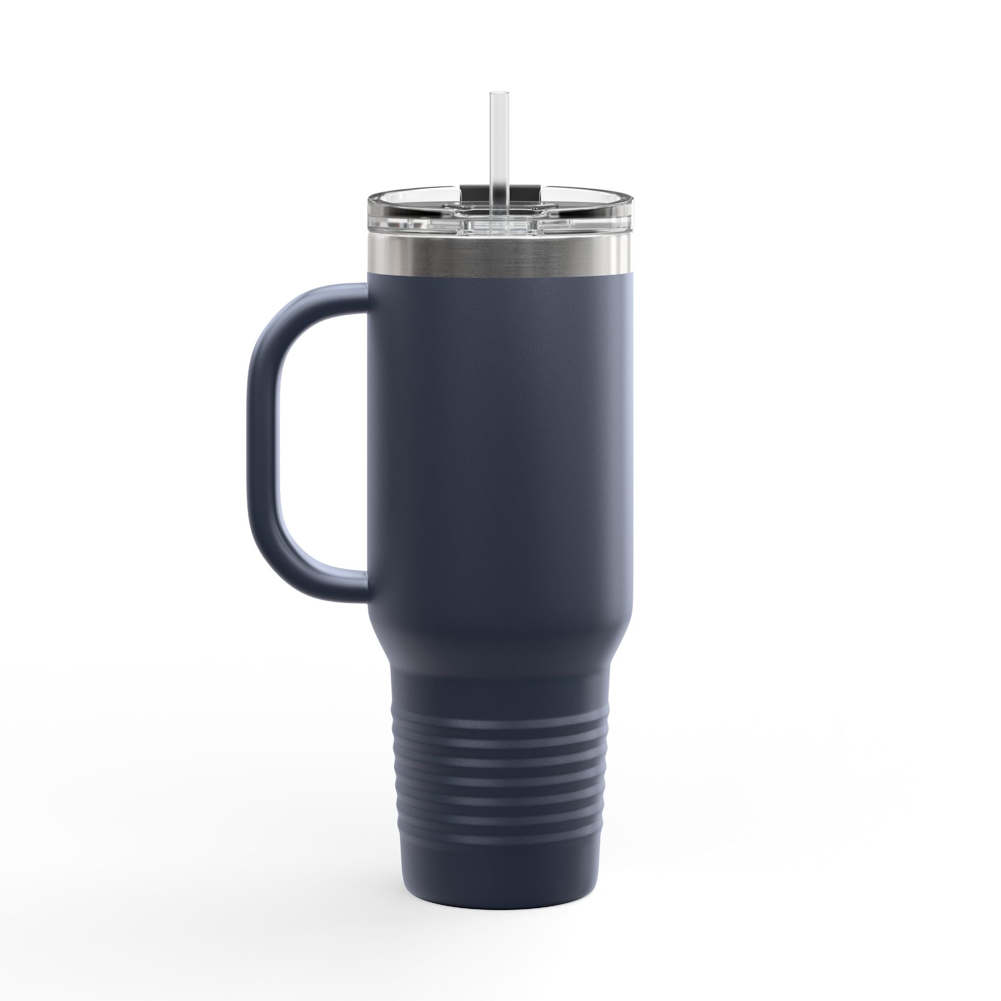 40oz Insulated Travel Mug – Cool Gator 'BRUH' Stainless Tumbler with Straw