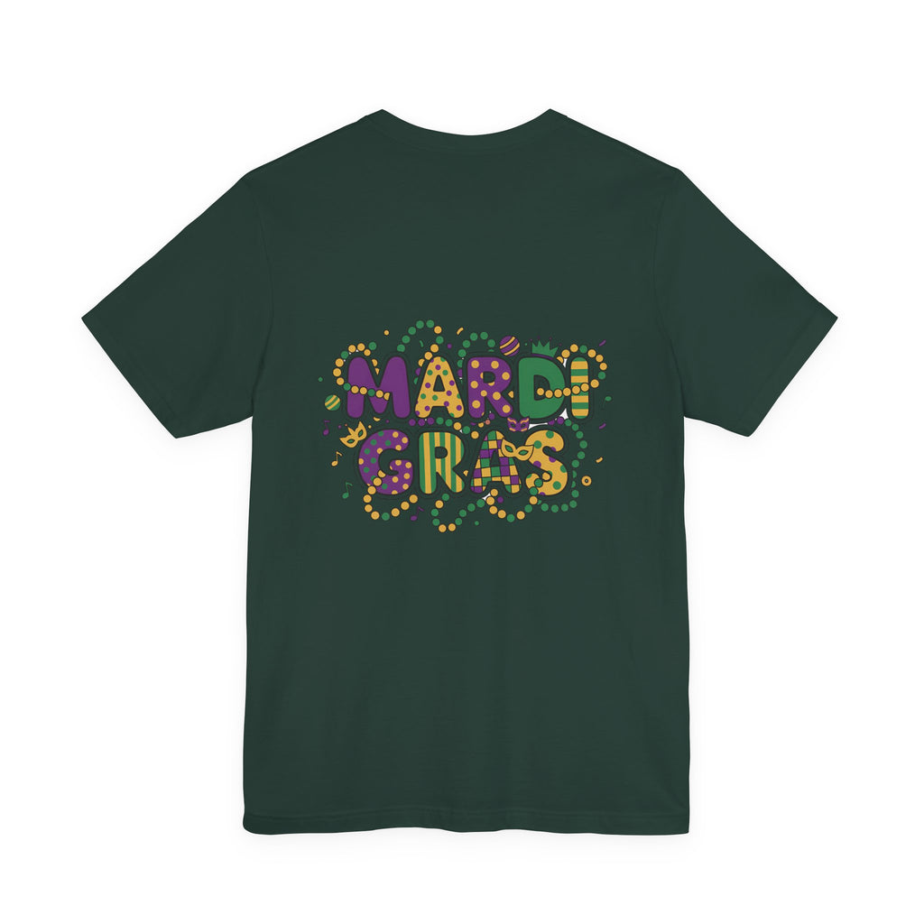 Mardi Gras 67 Bruh T-Shirt — Festive Beads & Mask Party Tee