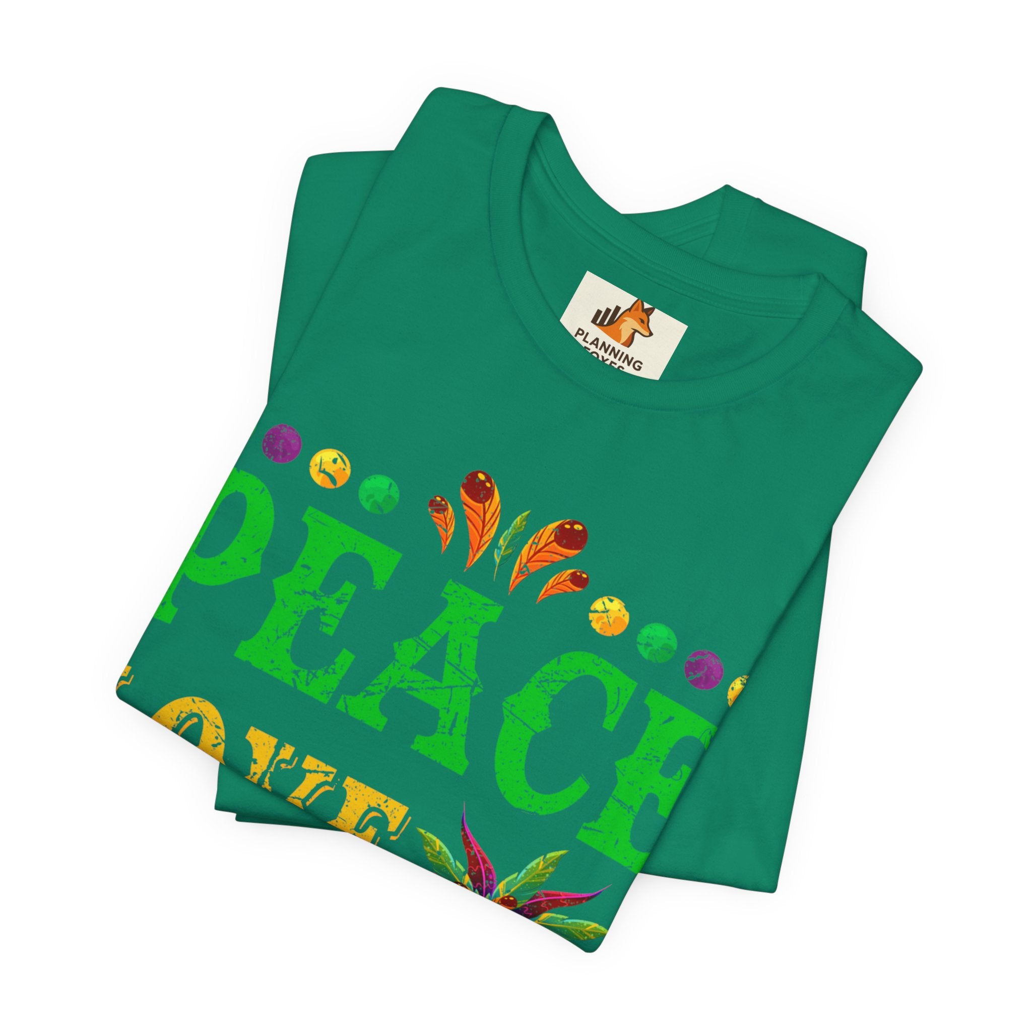 Mardi Gras T-Shirt — "Peace Love Gumbo" Festive Carnival Tee