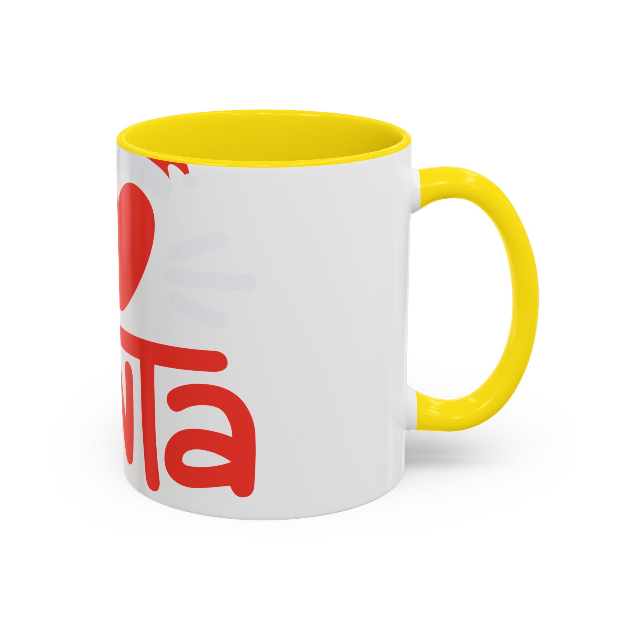 I  Santa Christmas Coffee Mug — Holiday Accent Mug (11/15oz)