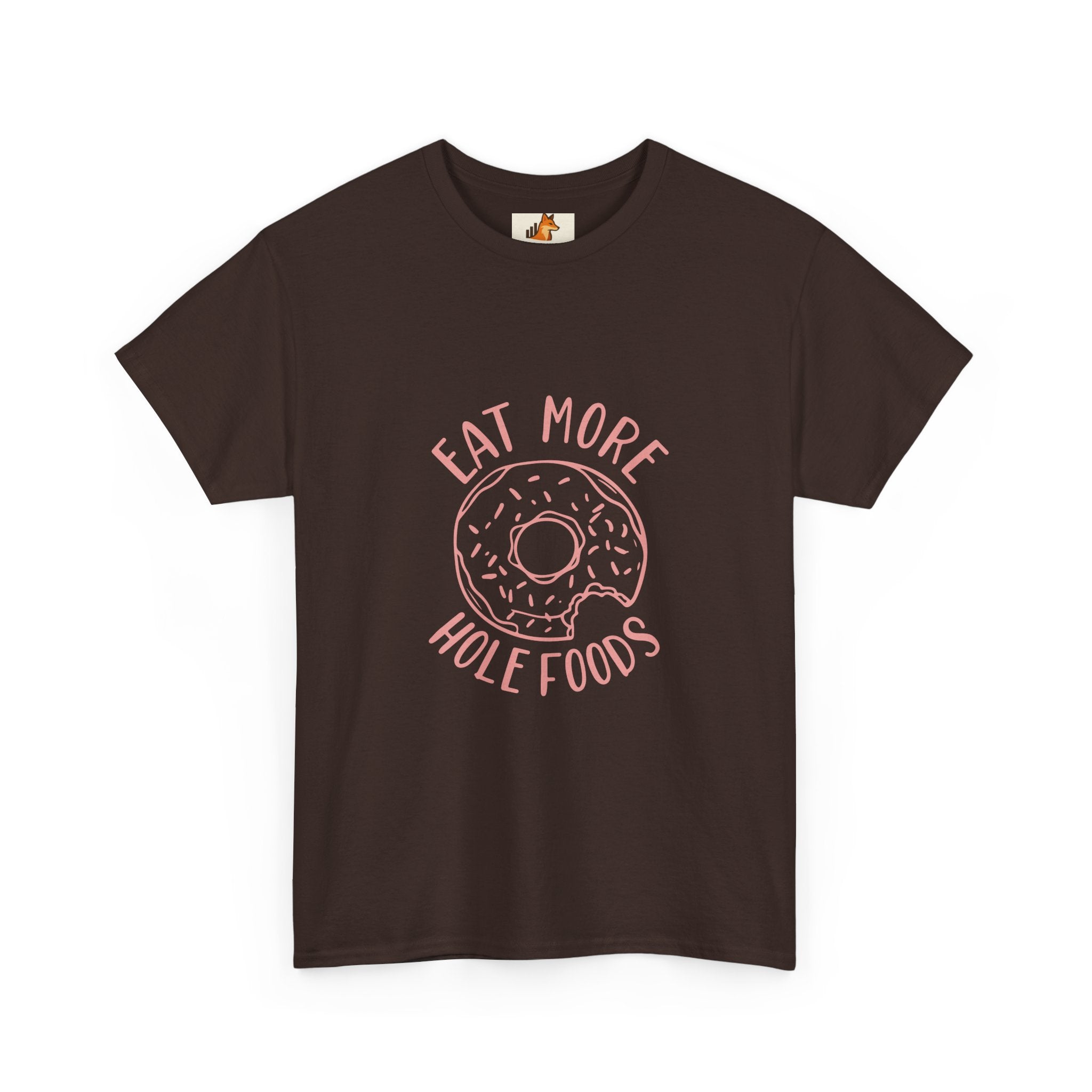 T-Shirt — "Eat More Hole Foods" Donut Graphic Tee