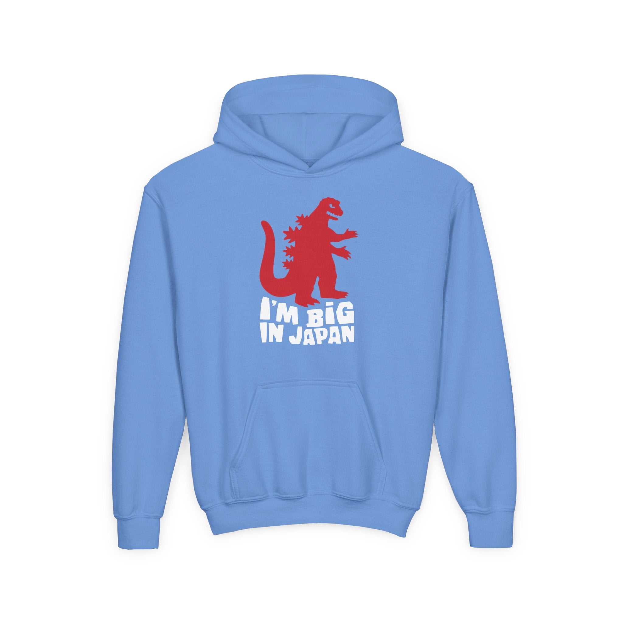 Youth Godzilla Hoodie – "I'm Big in Japan" Kids Pullover